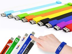 Silicone Wristband USB Drive Bracelet (32 GB)