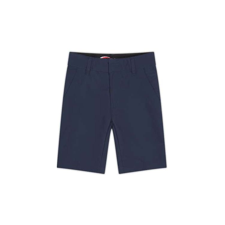Boys Flat Front Shorts - Size 10 Navy 3