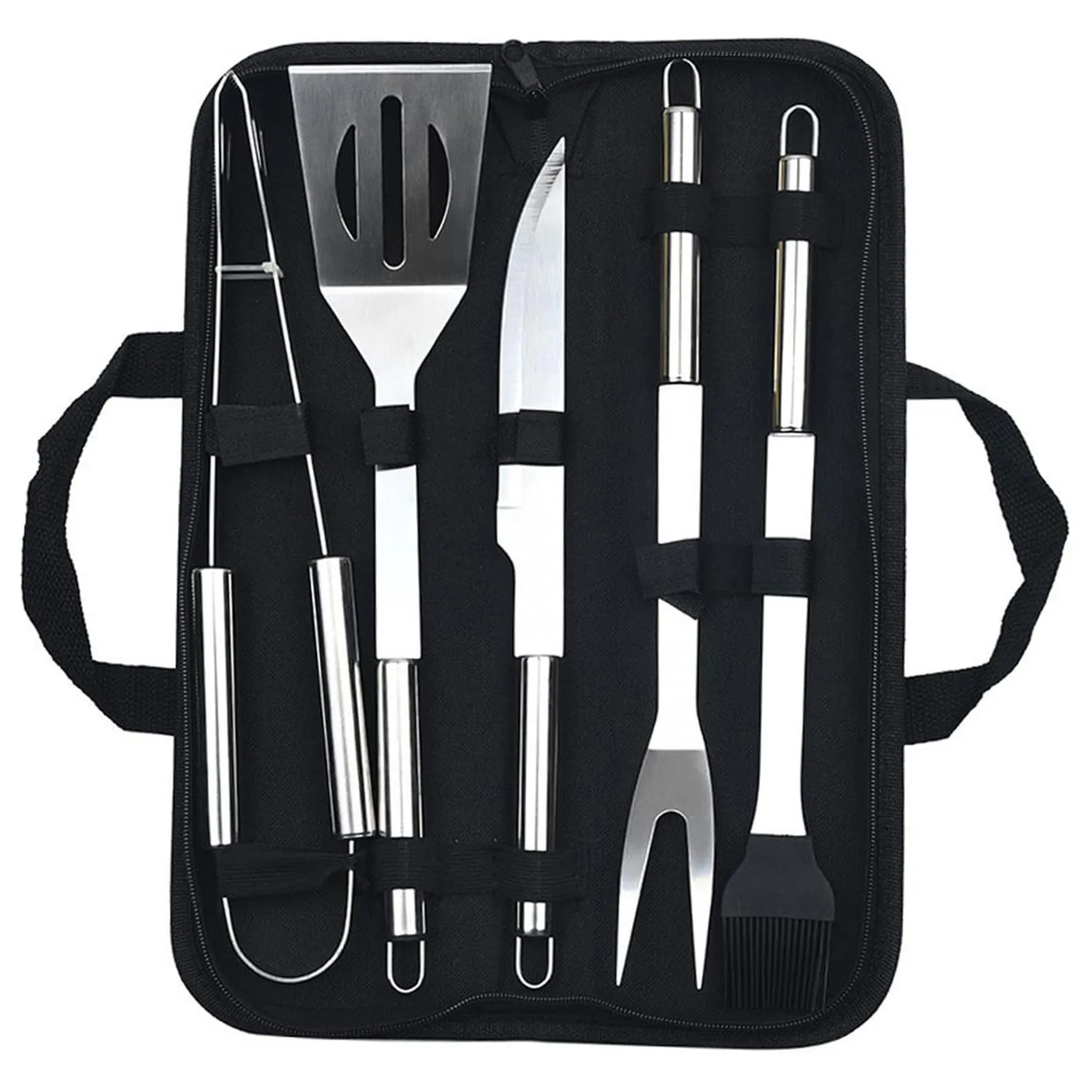 Stainless Steel Barbeque Grilling Tool Set 5