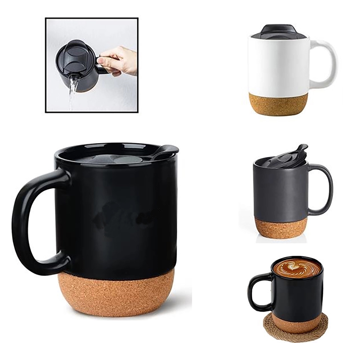 Cup With Insulated Cork Bottom
