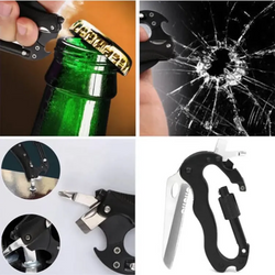 Multifunction Survival Tool Kit Carabiner
