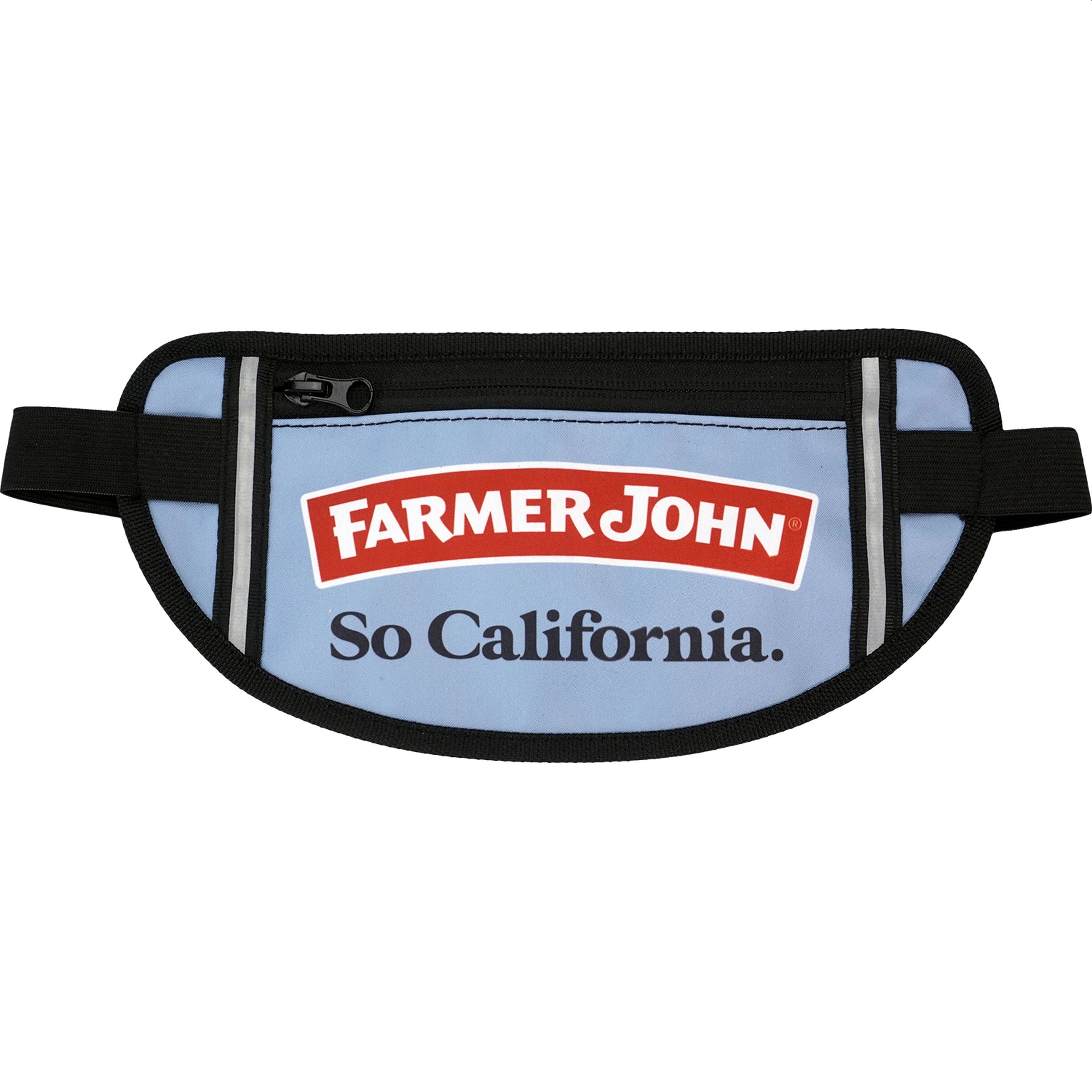 Full Color Reflective Strip Fanny Pack 2