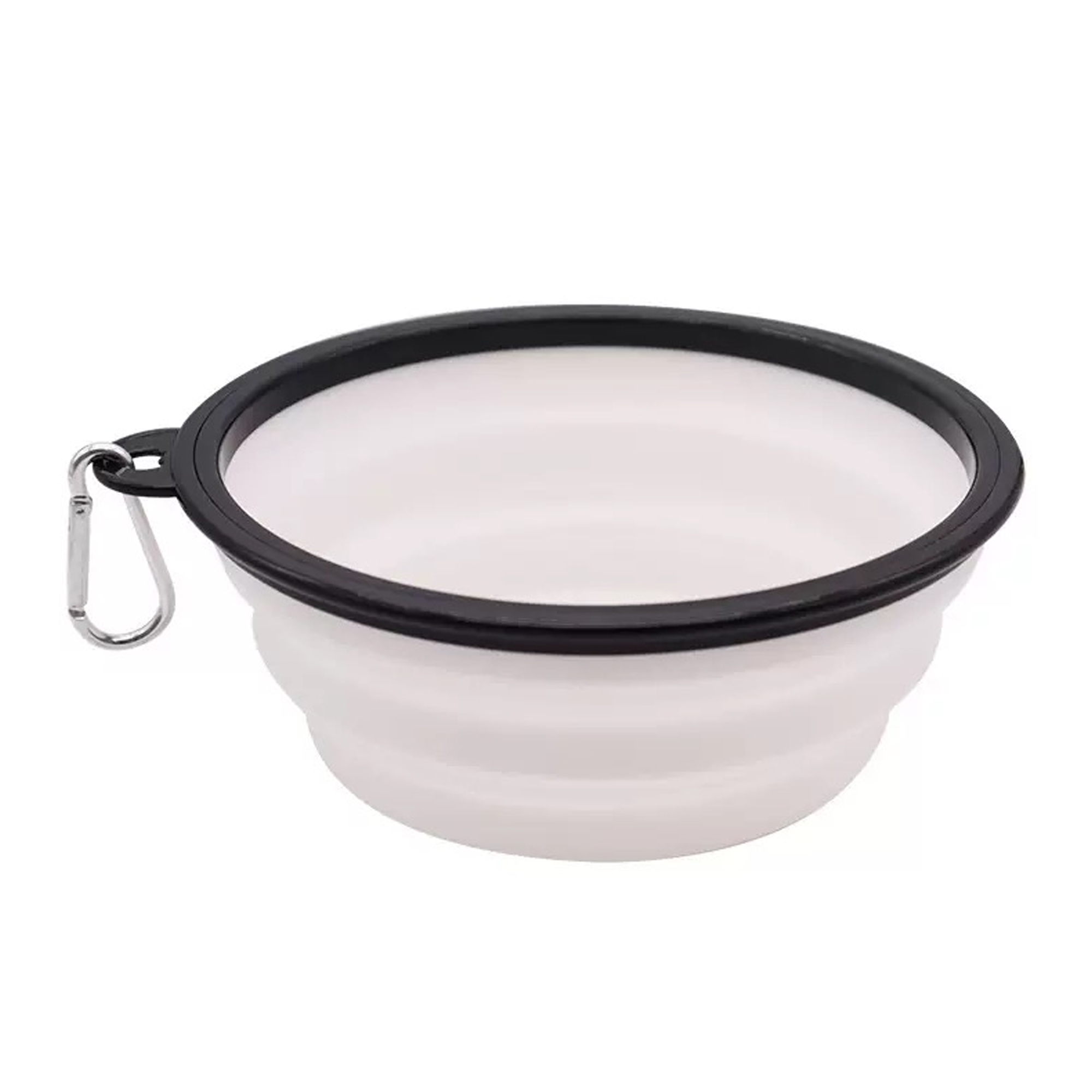 12 oz Collapsible Pet Bowl with Carabiner MOQ 20 5