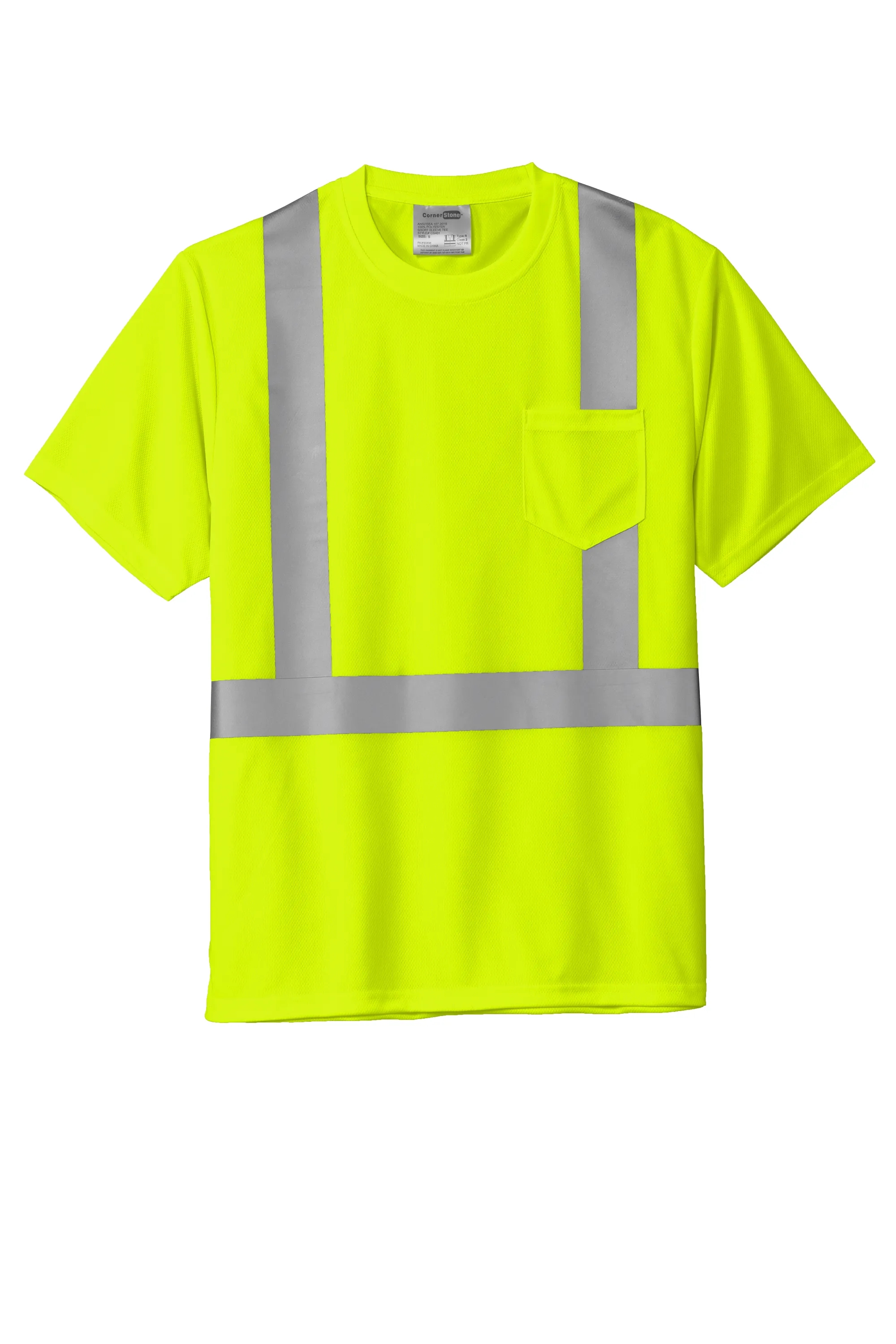 CornerStone(R) ANSI 107 Class 2 Mesh Tee 2