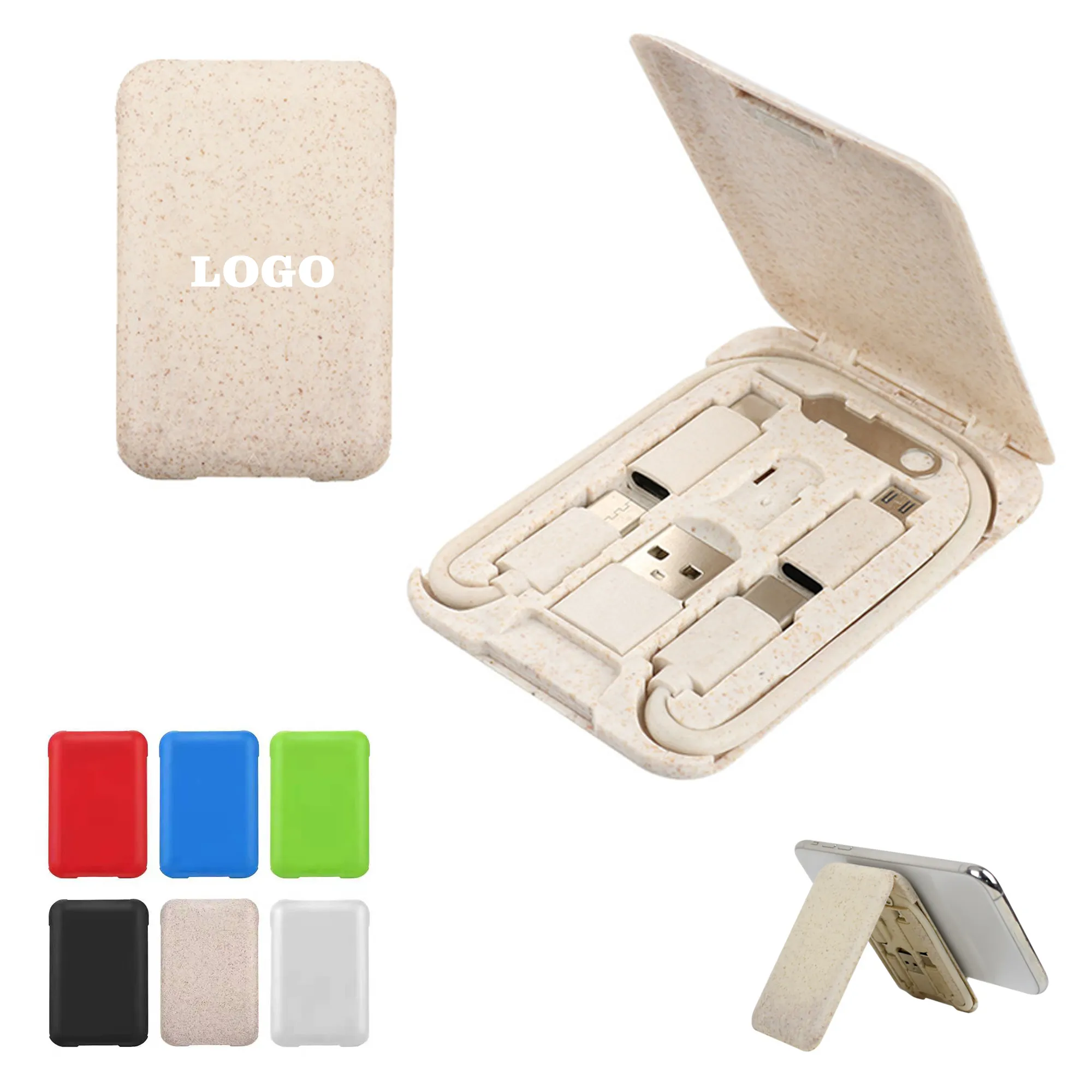 Degradable Card Sized Data Cable Box 4