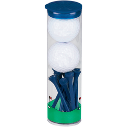 2 Ball Tall Tube With Wilson Ultra Golf Balls