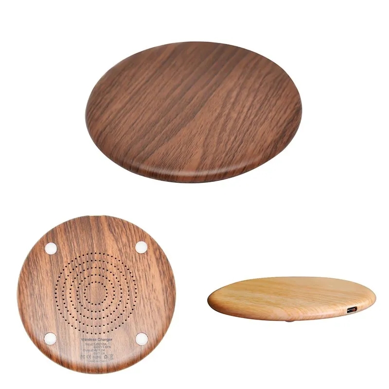 Wood 10W Wireless Charger Pad