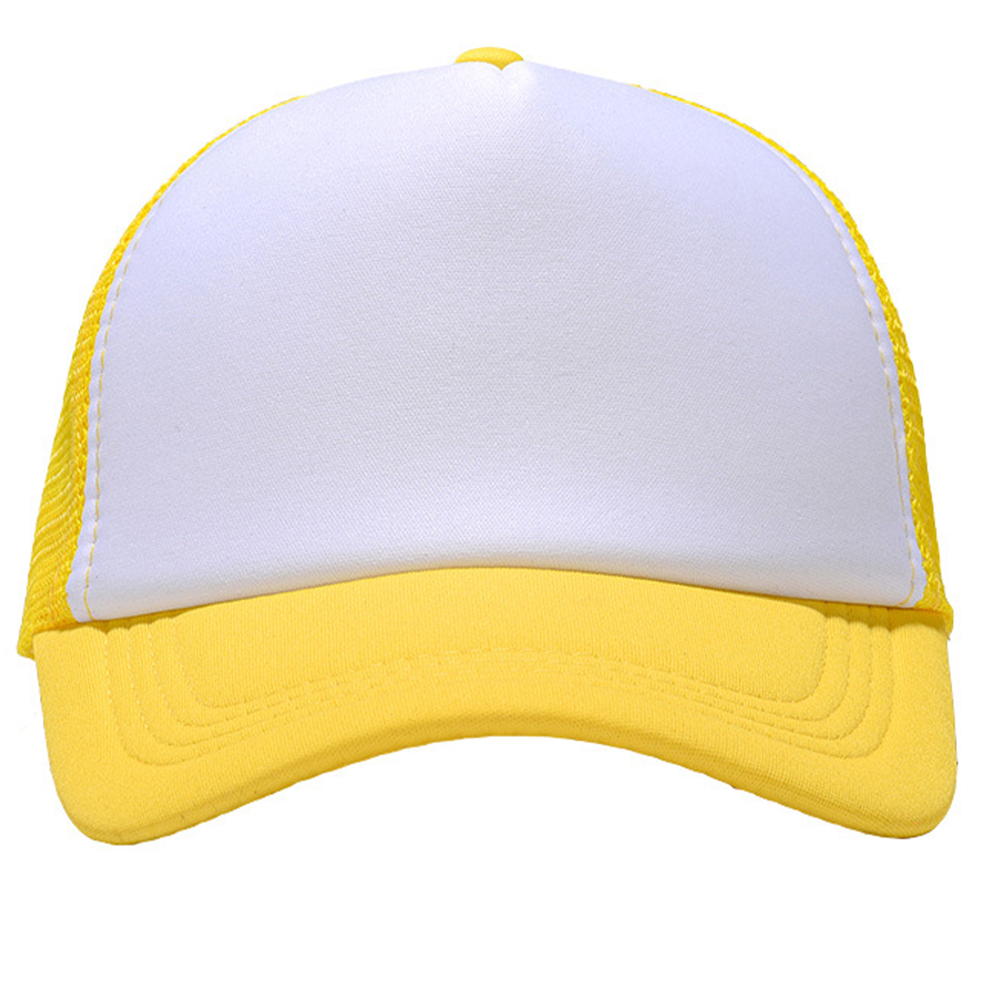 Contrast Stitching Mesh Back Trucker Baseball Cap 11