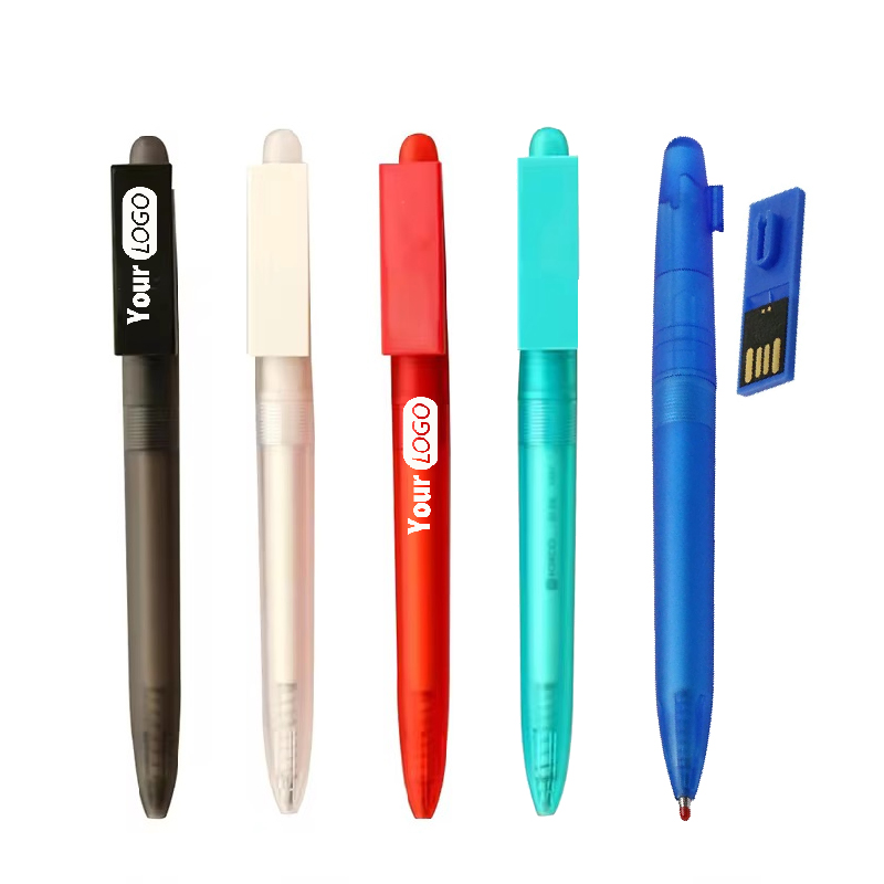 Plastic Ballpoint Pen With 8GB USB Drive 5