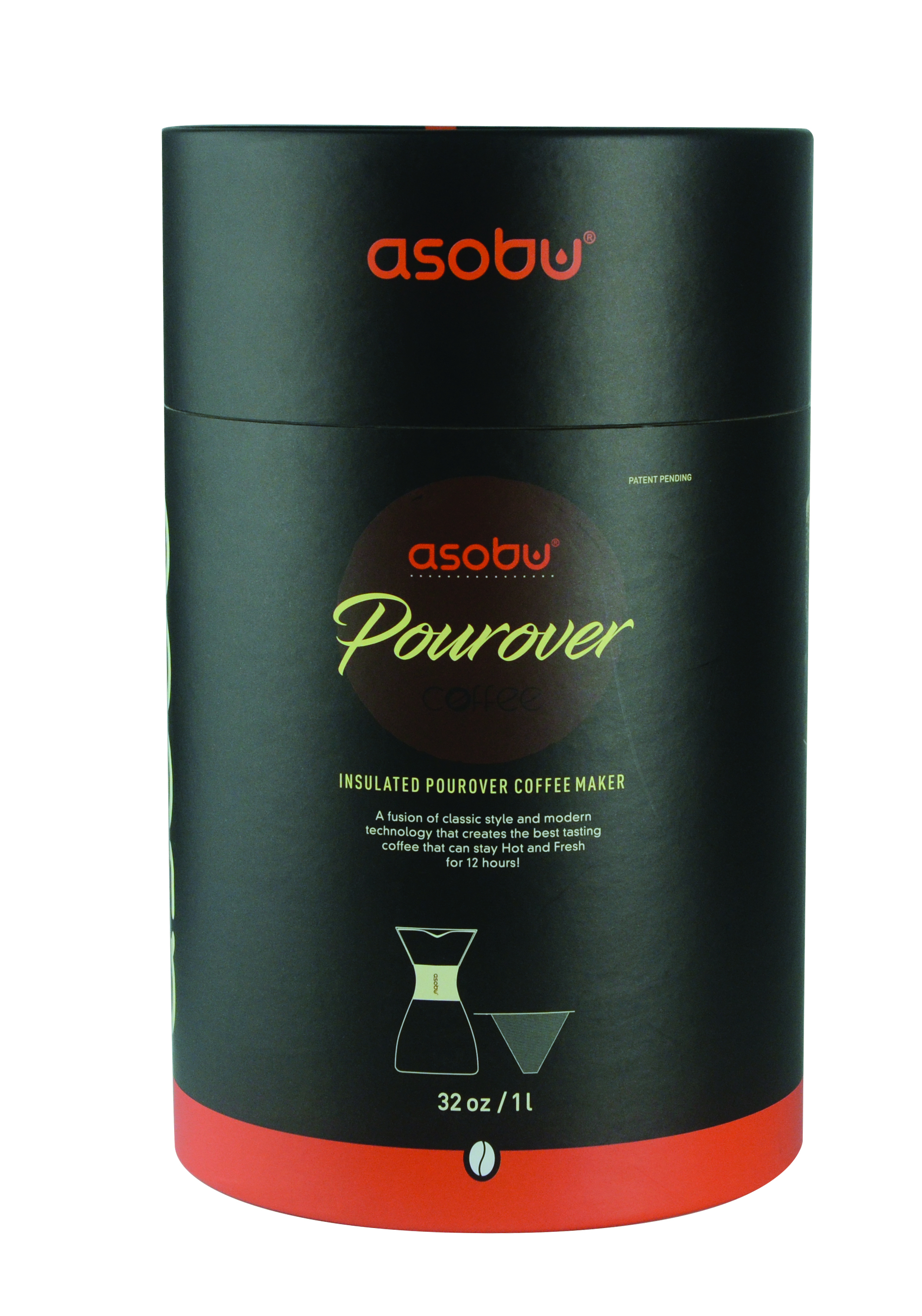 Asobu 40 Oz. Pourover Insulated Coffee Maker 55