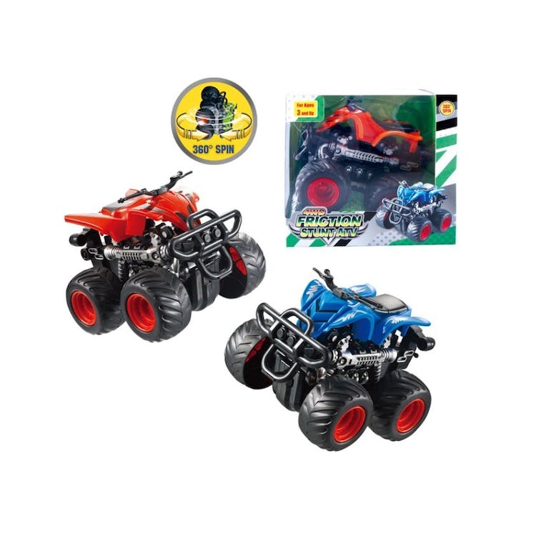 Friction Powered ATV - Assorted Colors 5.15" 3