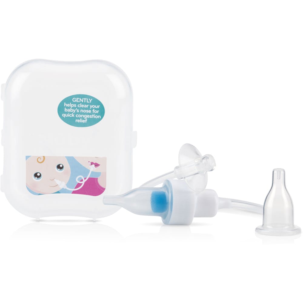 Nuby Breathe-eez Nasal Aspirator - 4 Filters Travel Case 3