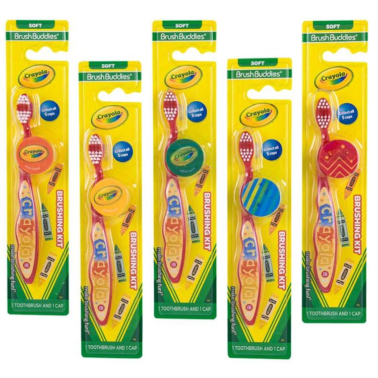 Brush Buddies Crayola Soft Brushing Kit - Assorted 3