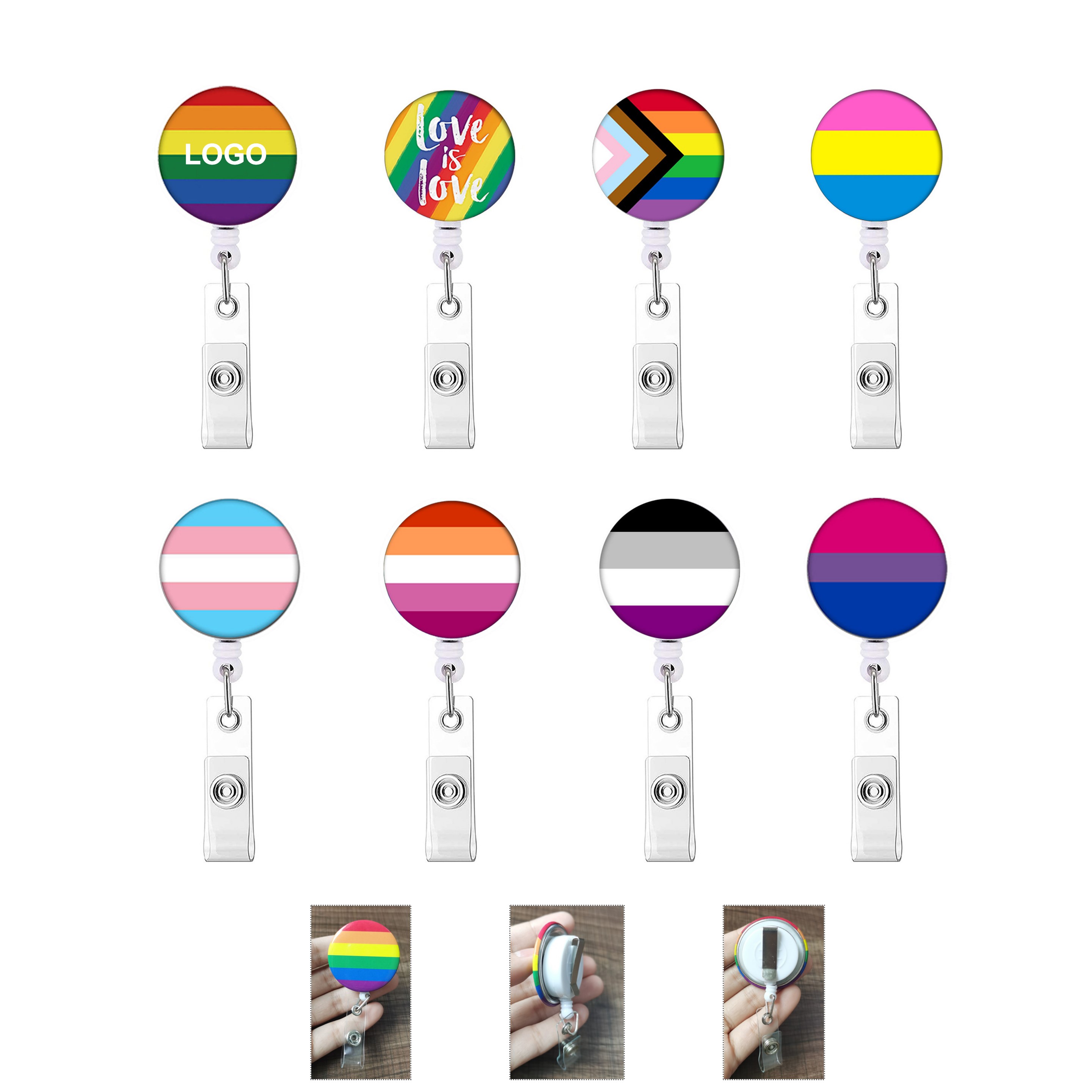 Retractable Badge Holder (direct import)