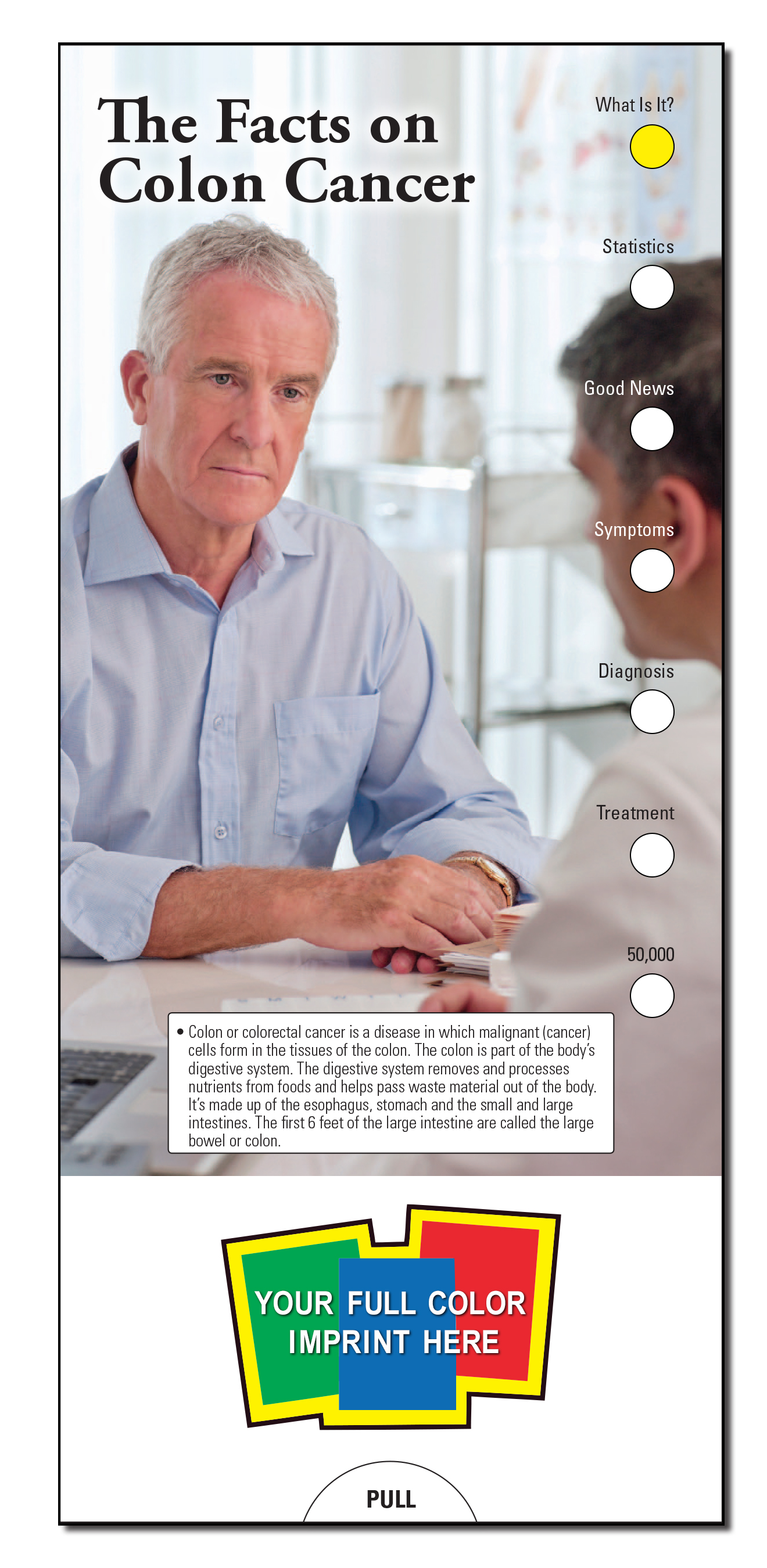 SLIDE CHART - The Facts on Colon Cancer Slide Chart