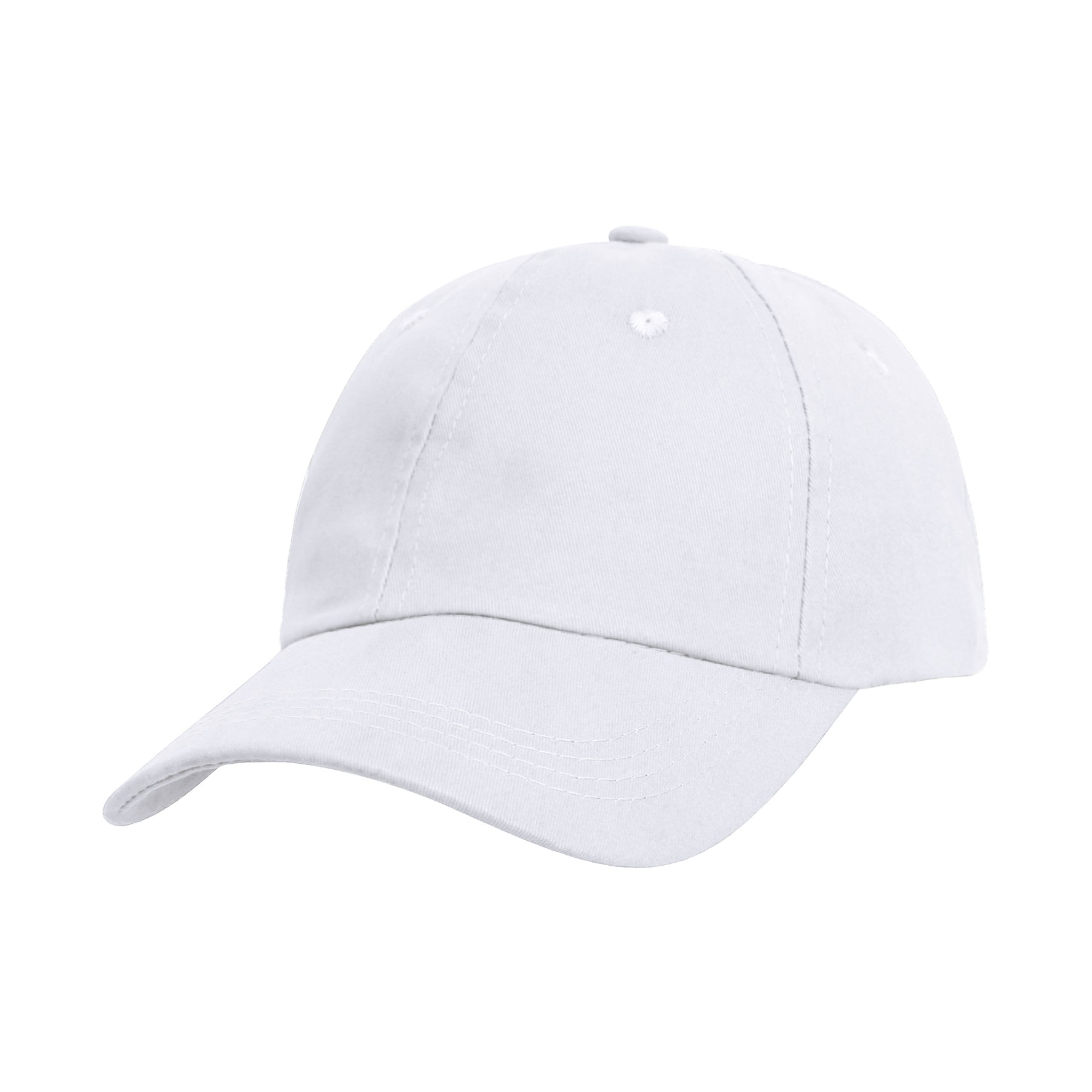 6 Panel Low Profile Unstructured Cotton Twill Baseball Cap 47