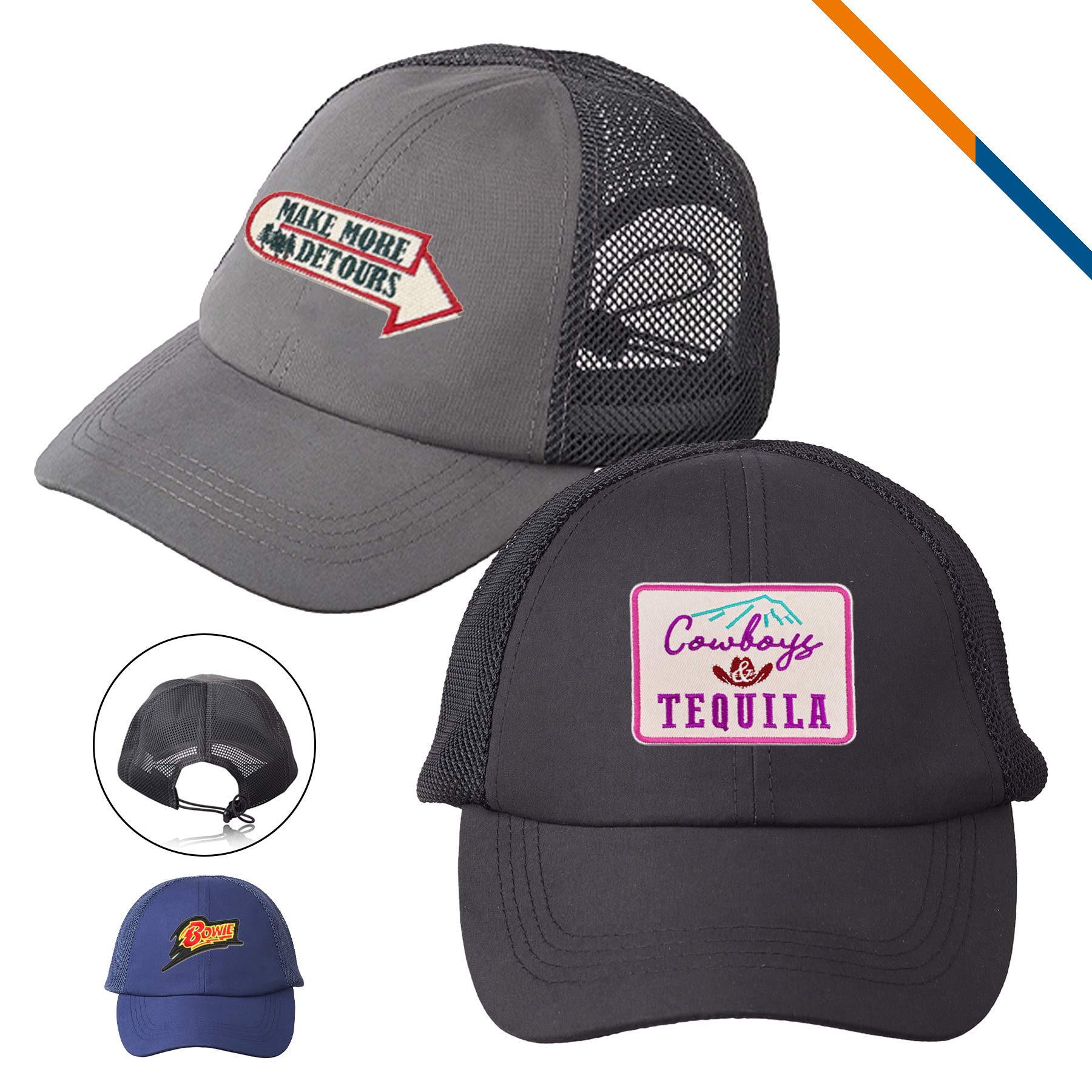 Alonso Mesh Performance Running Caps