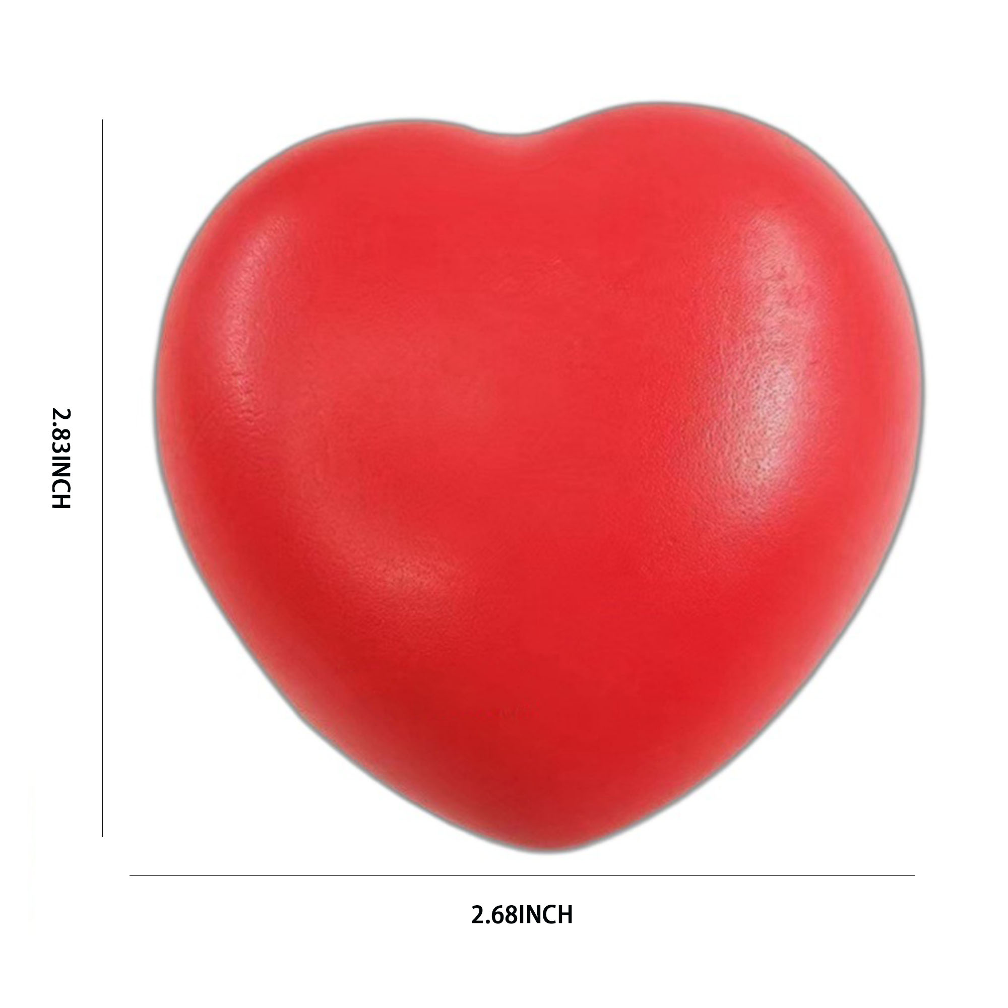 Heart-Shaped PU Foam Stress Ball 13