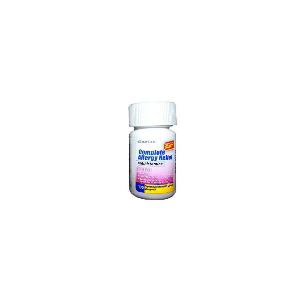 Allergy Relief Caplets - 100 Count 3