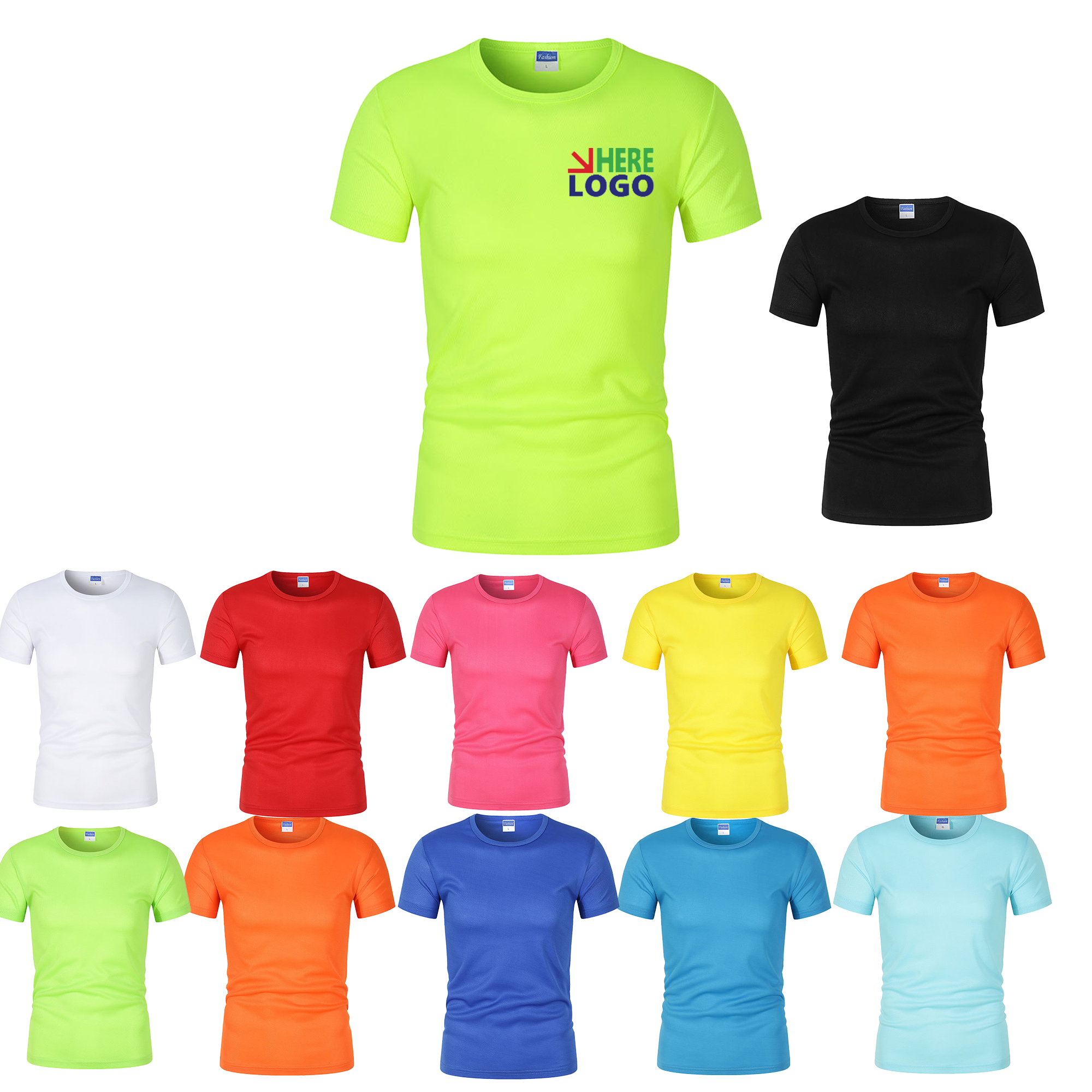 Quick-Drying Round Neck T-shirt 3