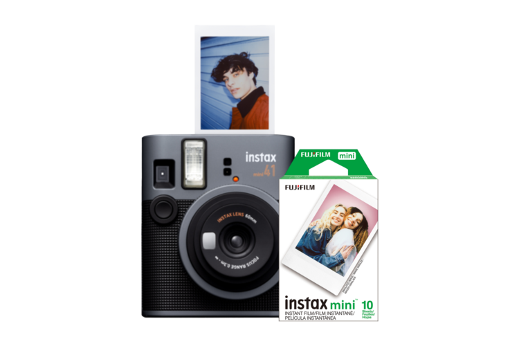 Fujifilm instax mini 41 Camera Bundle - Black 3