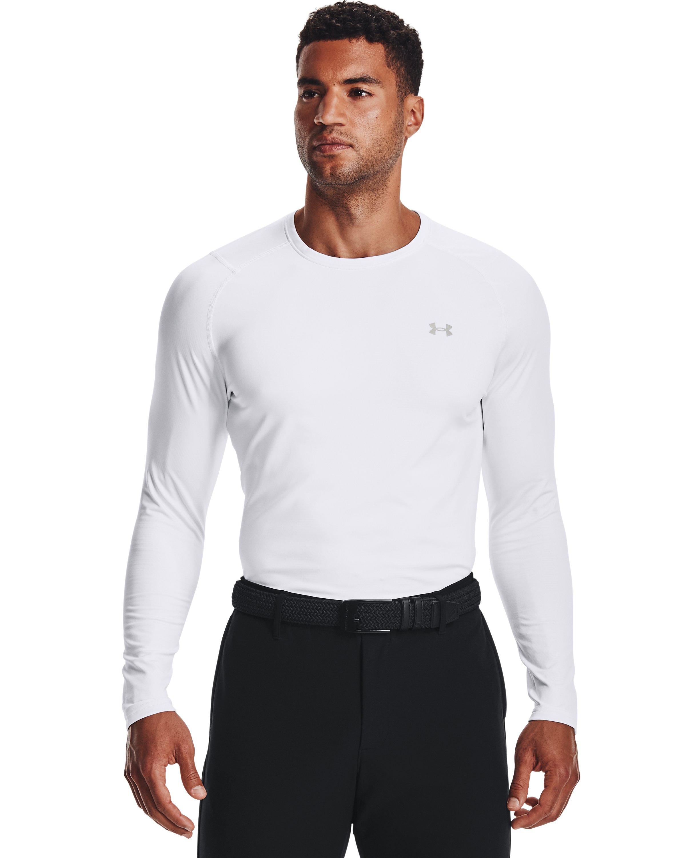 Men's ColdGear Infrared Golf Crew Long Sleeve  4