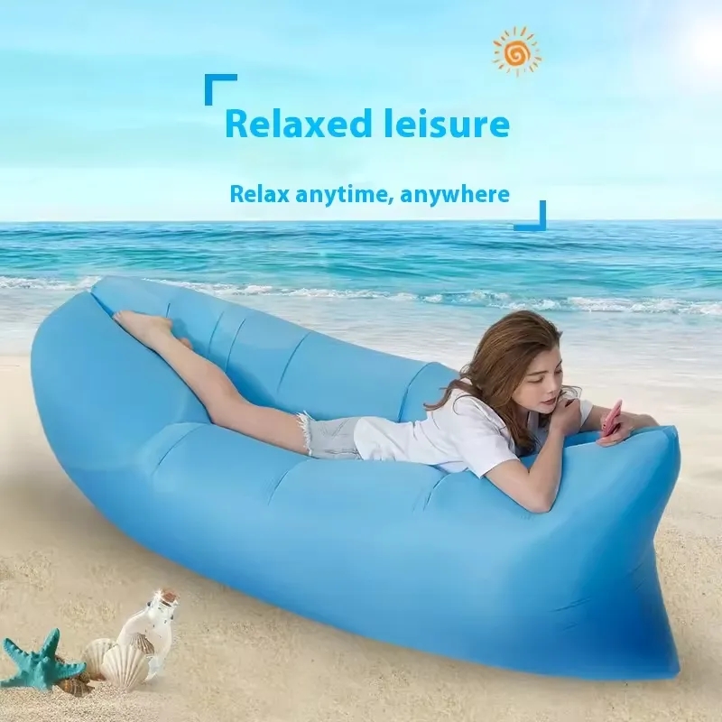 Portable Inflatable Lounger Air Sofa Hammock 2