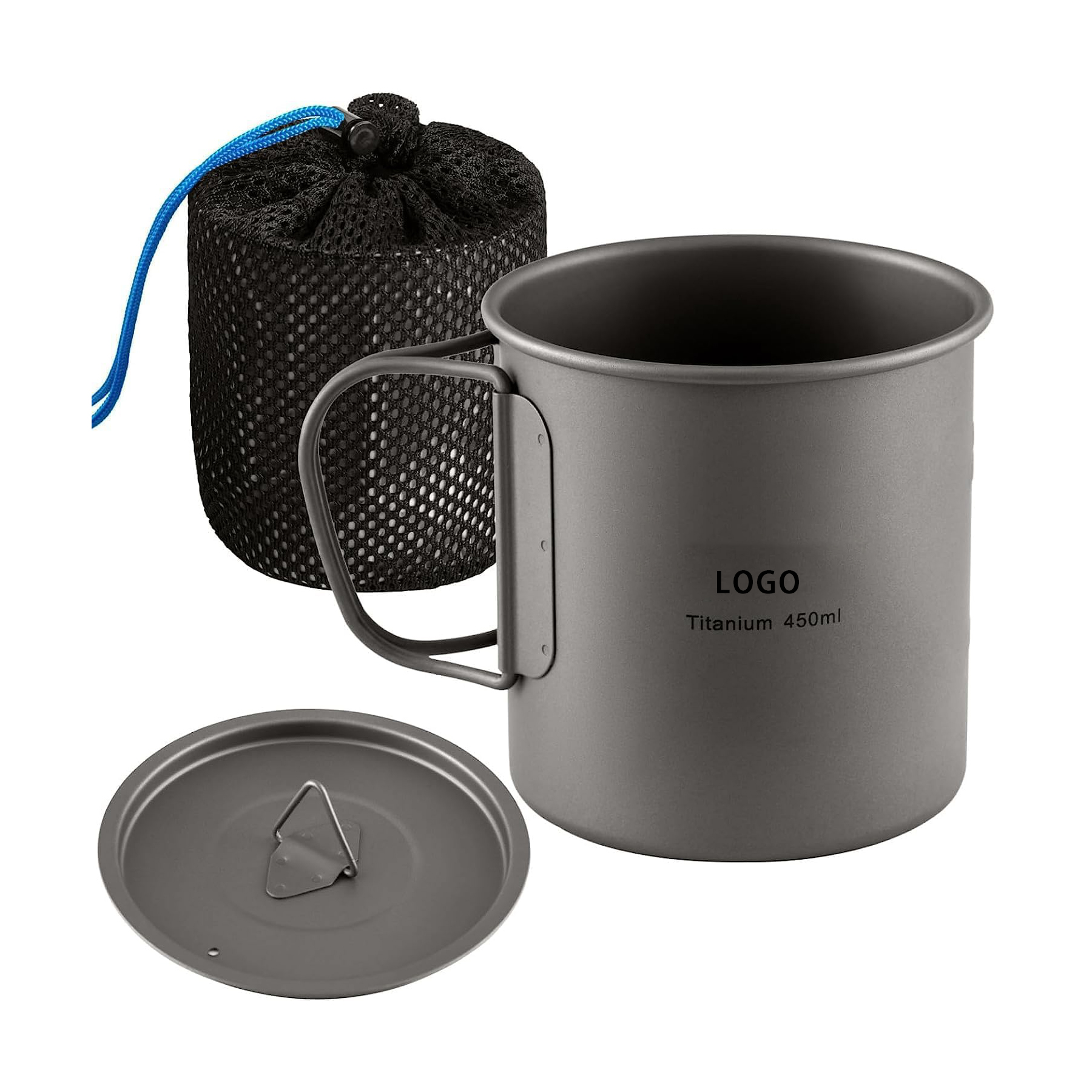 Camping Lightweight Titanium Cup 5