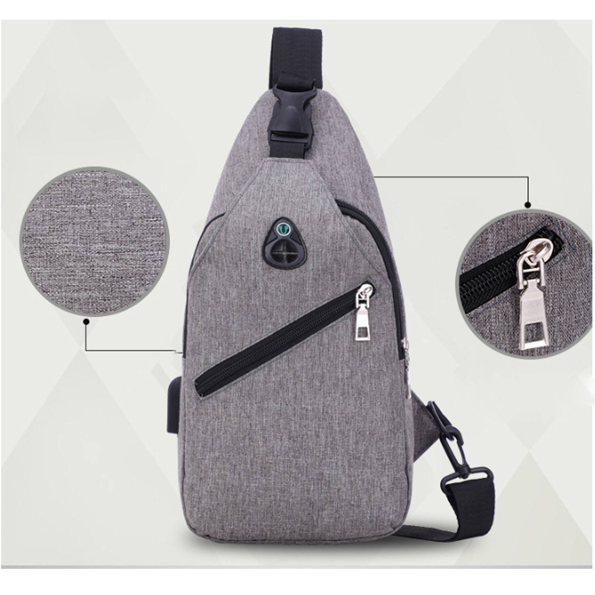Casual Canvas Outdoor Backpack 8