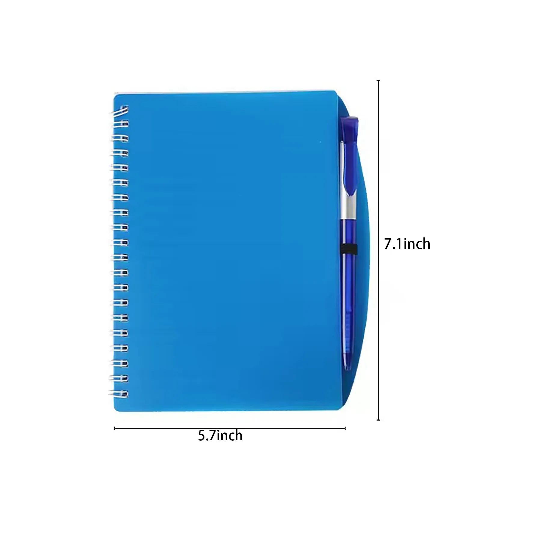 Wave Spiral Notebook and Pen 16