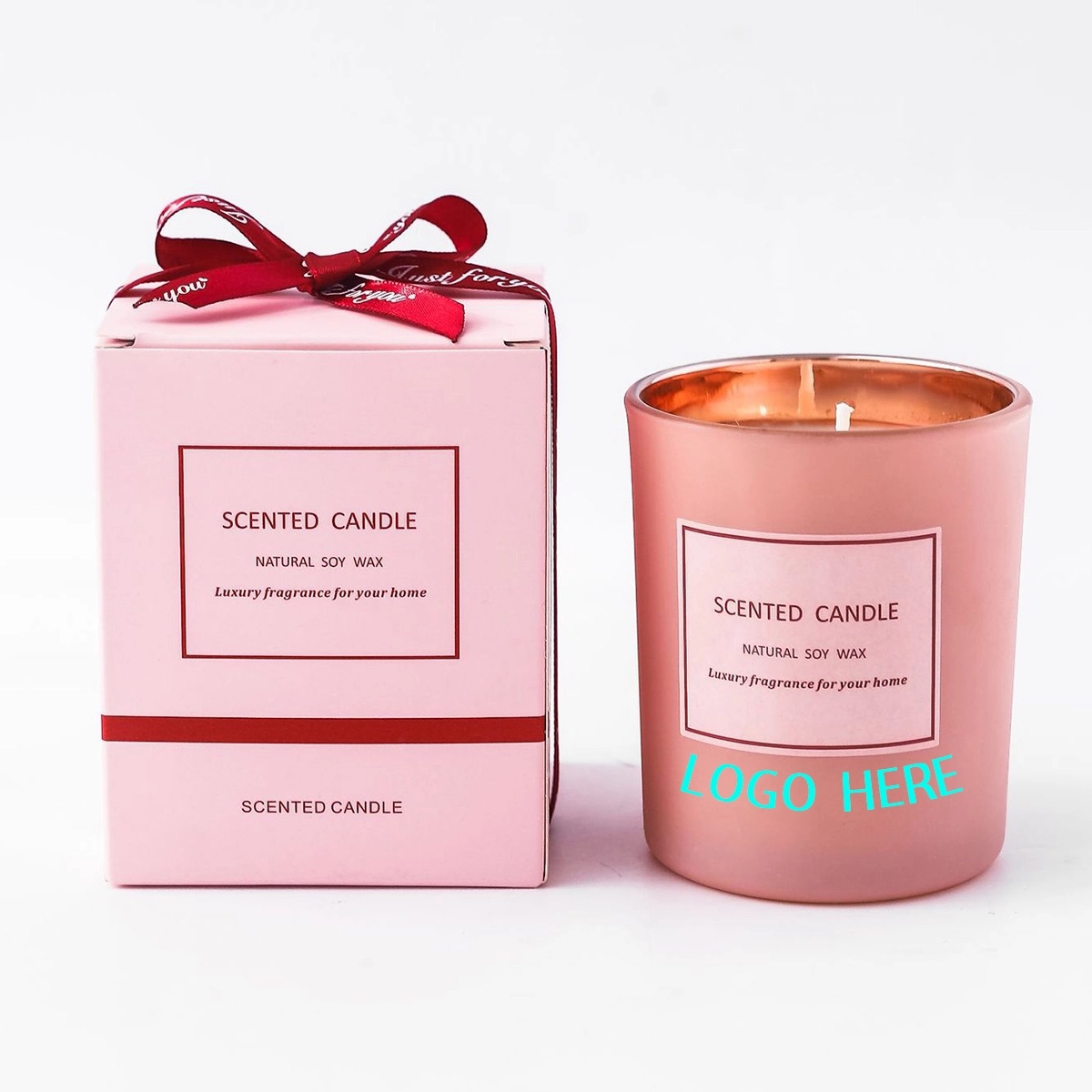 Electroplated Glass Scented Candle