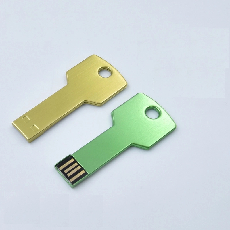 Key USB Flash Drive 2.0 Metal Memory Stick 32G Disk