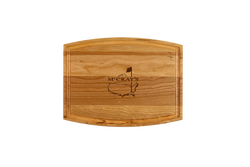 Small Cherry Arched Cutting Board with Juice Groove - Thumbnail 2
