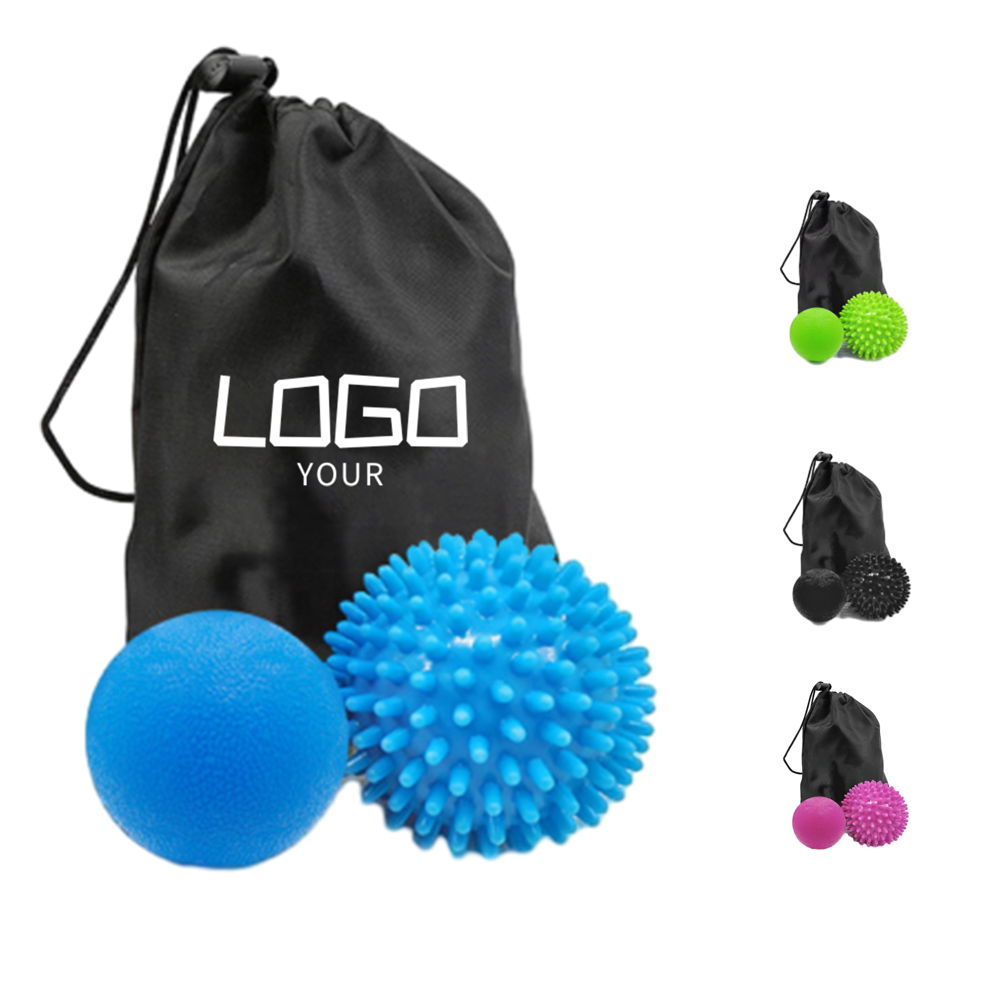 Massage Ball Set with Carry Bag 3