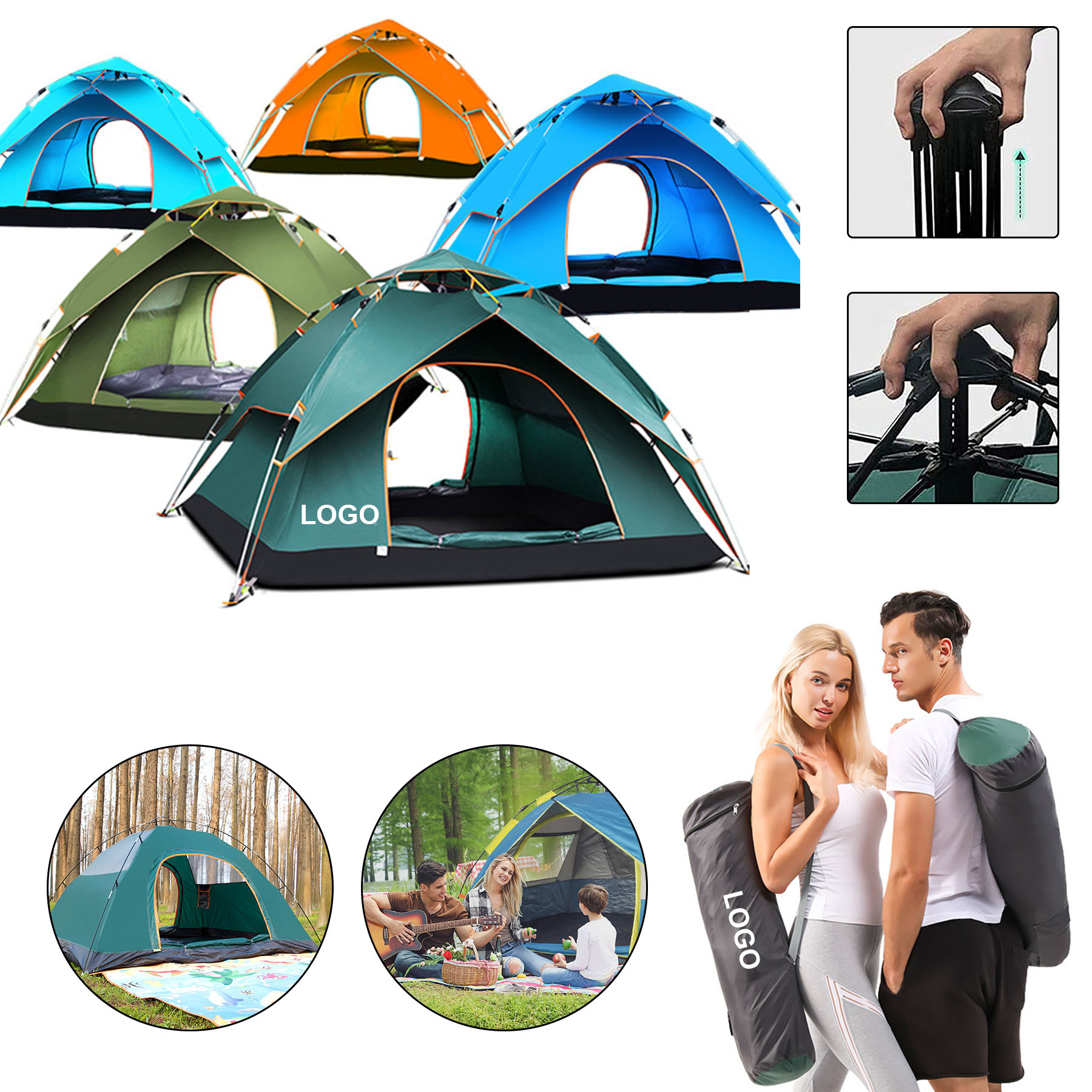 Camping Pop Up Tent 10