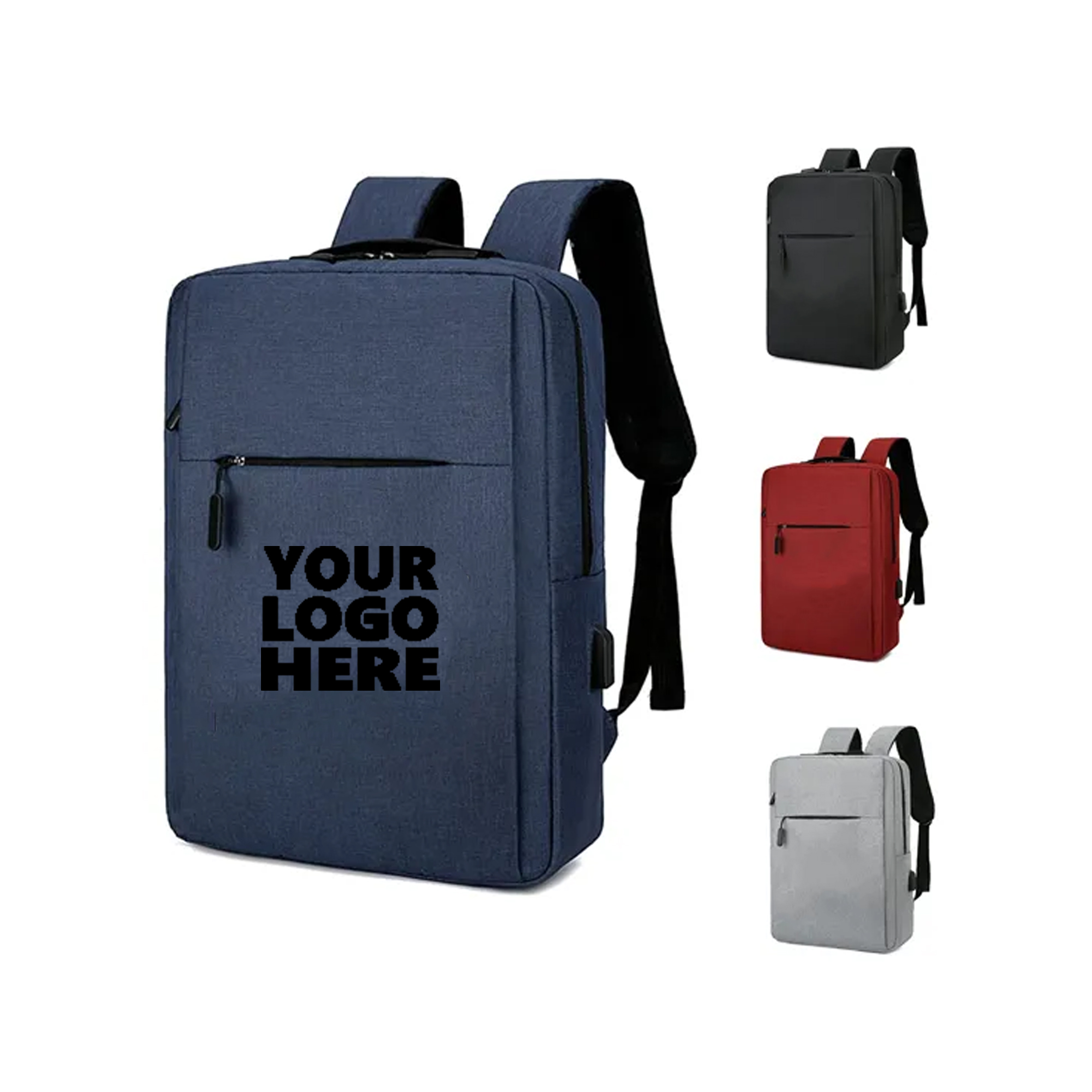 Simple Solid Color Laptop Carrying Case