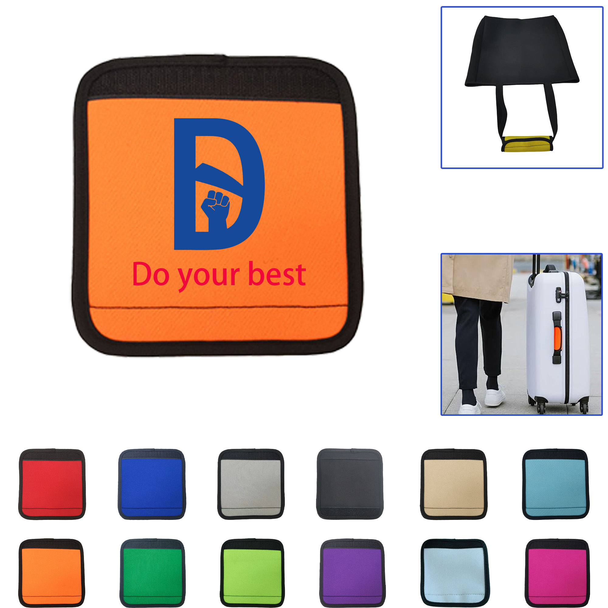 Full-color Printed Luggage Handle Wrap 6