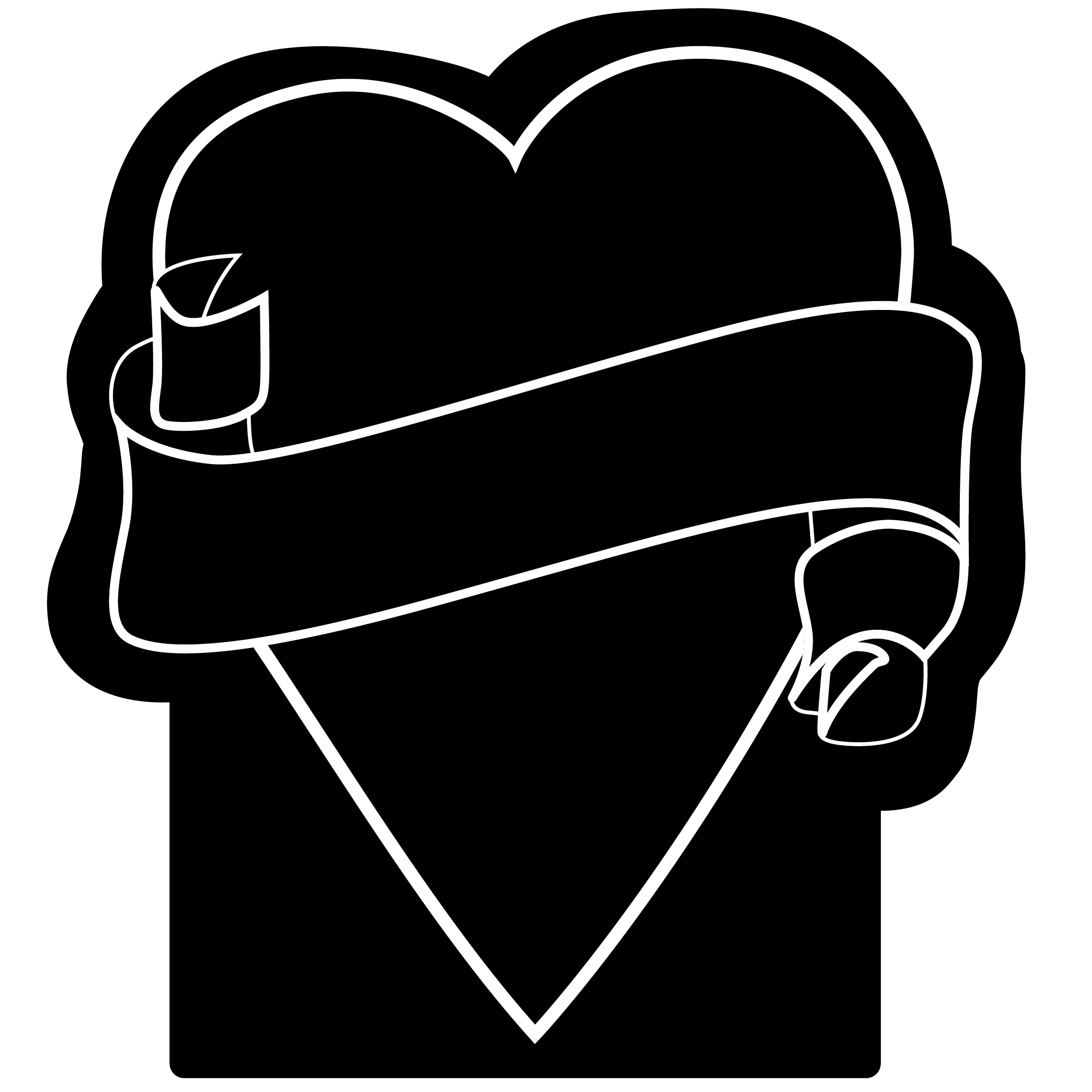 Foam Heart Mitt 46