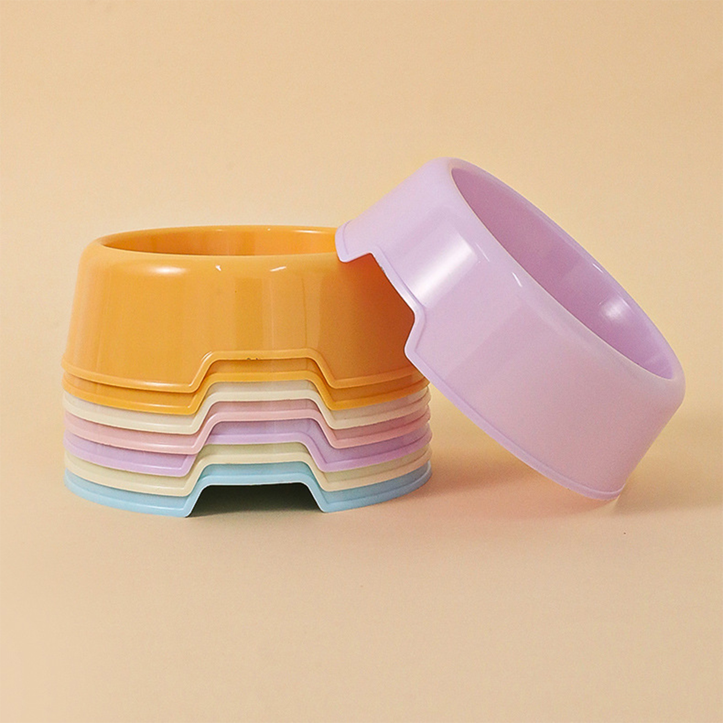 Plastic Pet Food Bowl 13