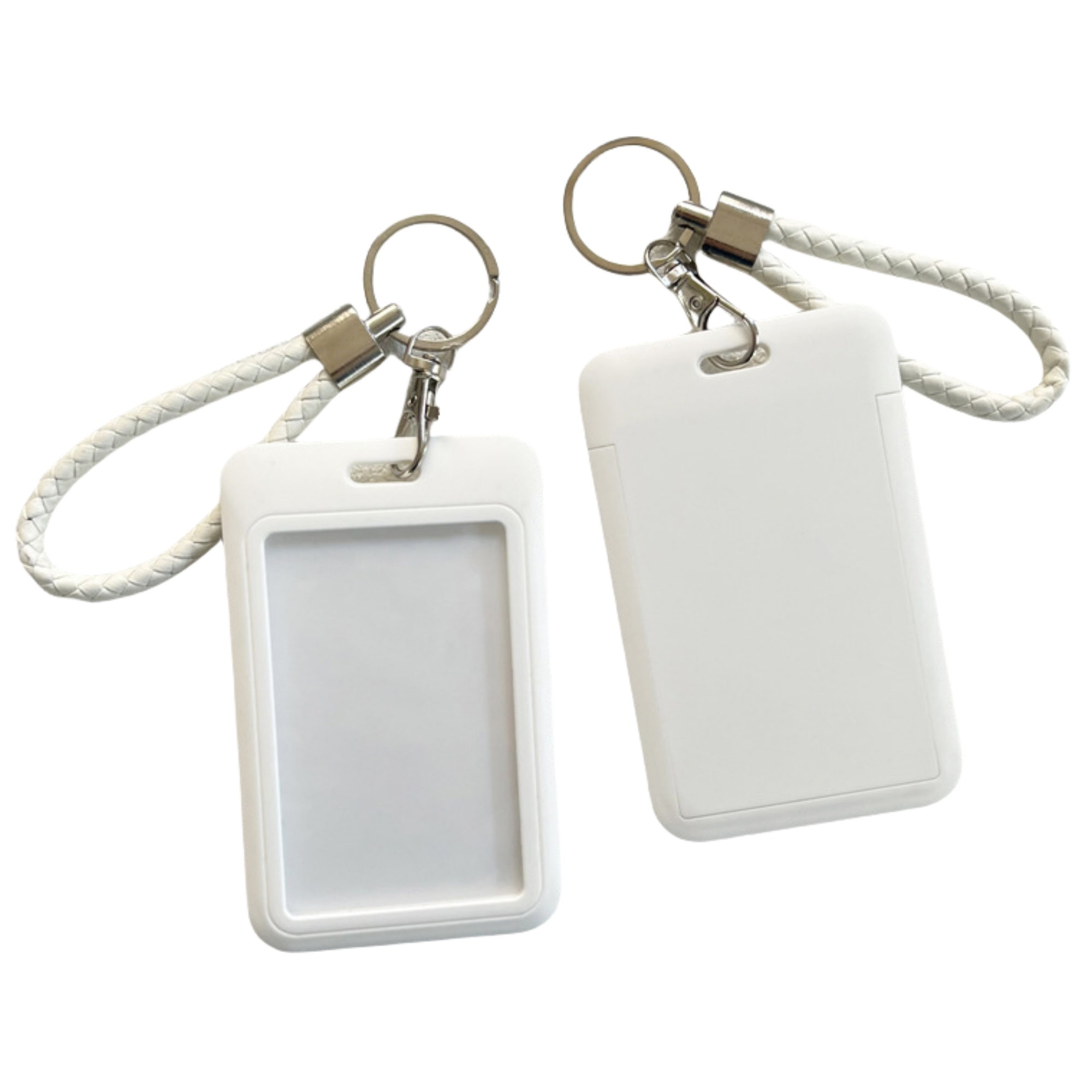 ID Badge Bus Card Holder Keychain 22