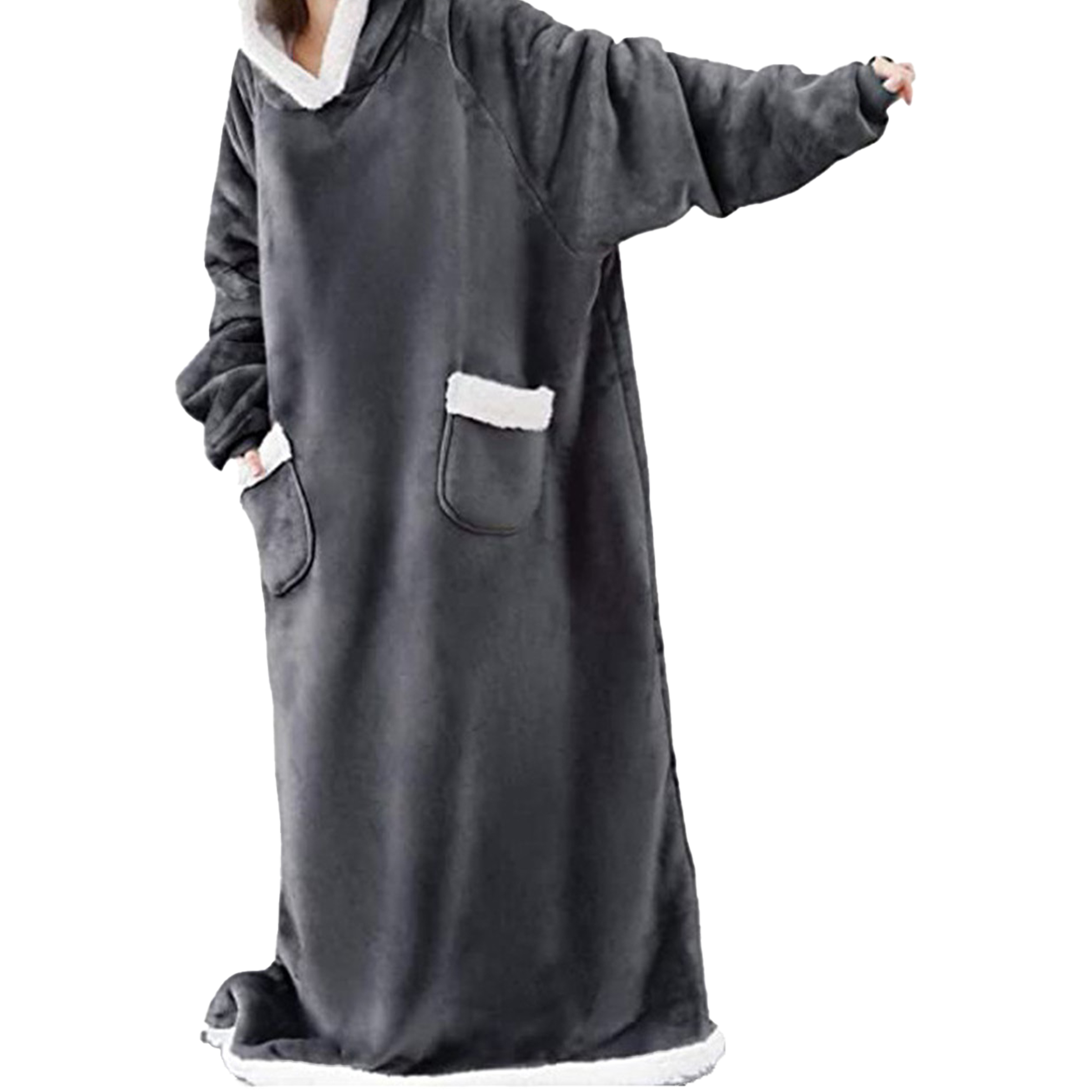 Polyester Winter Extended And Thickened Lazy Blanket 16