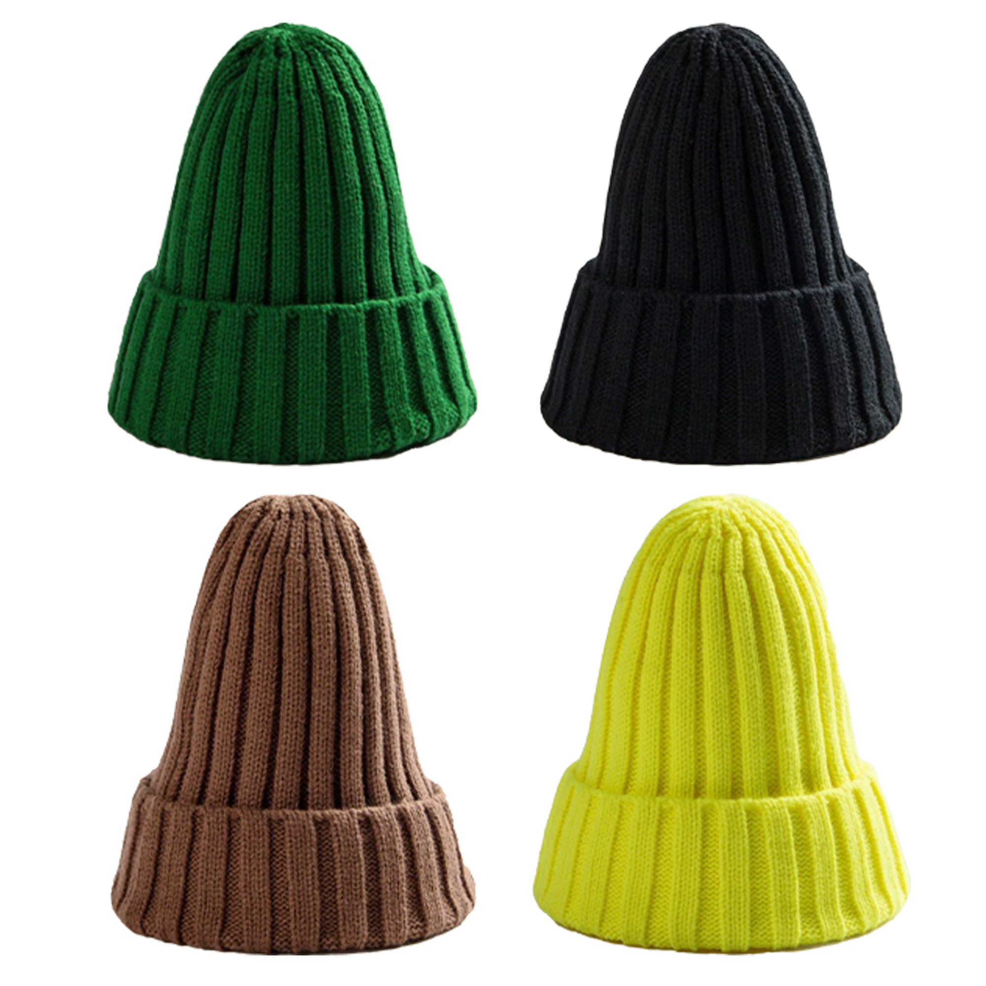 Autumn and Winter Versatile Warm Knitted Hat 11