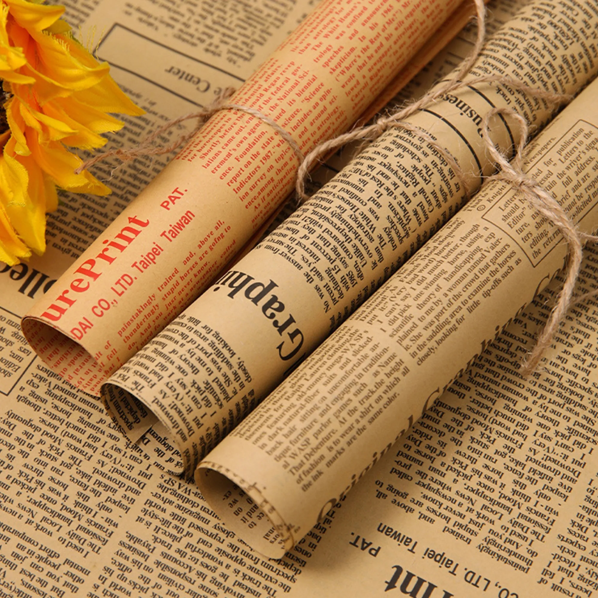 Printed Kraft Paper Rolls & Butcher & Sheets 7