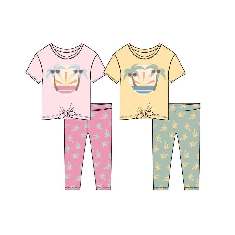 Girls Legging Sets - Assorted Sizes 72pcs 3