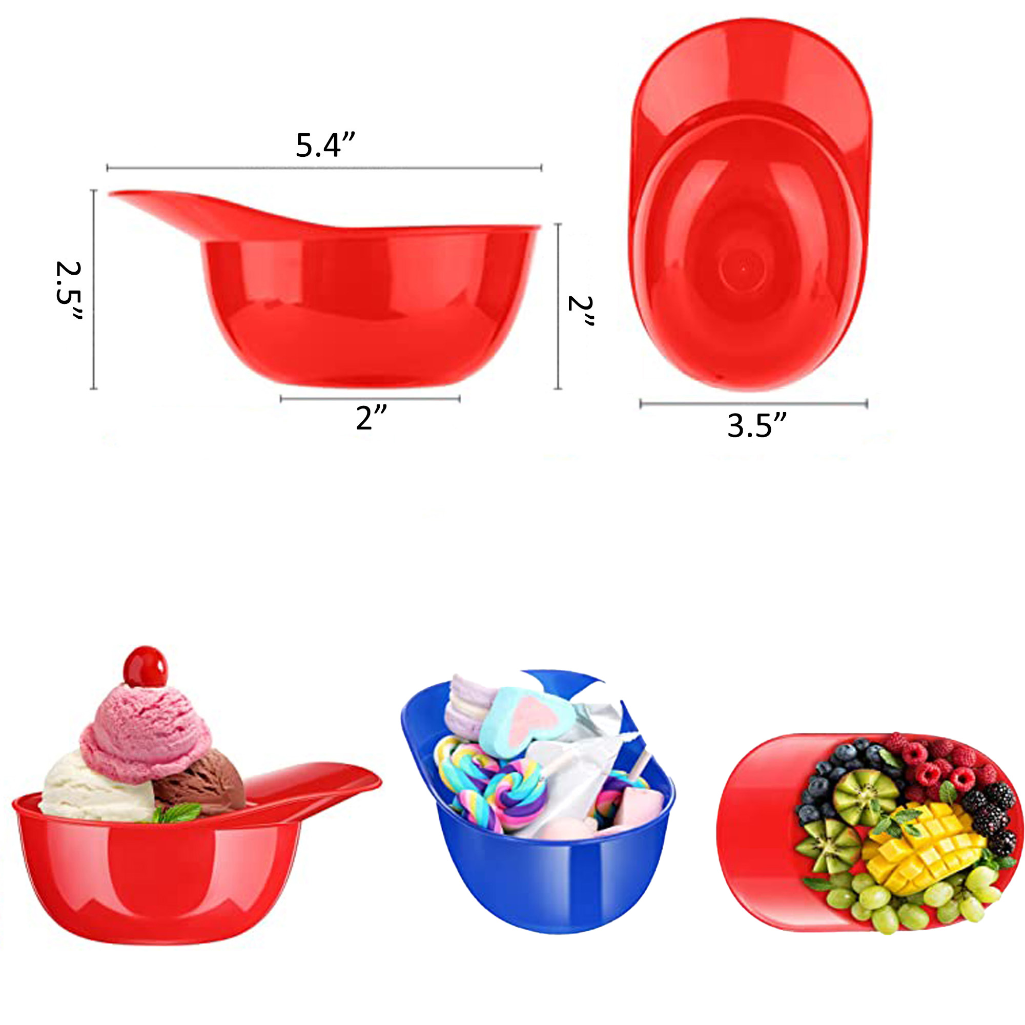 Plastic Baseball Helmet Cream Bowl 8