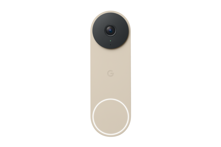 Google Nest Doorbell (Wired, 3rd Gen) - Linen 1