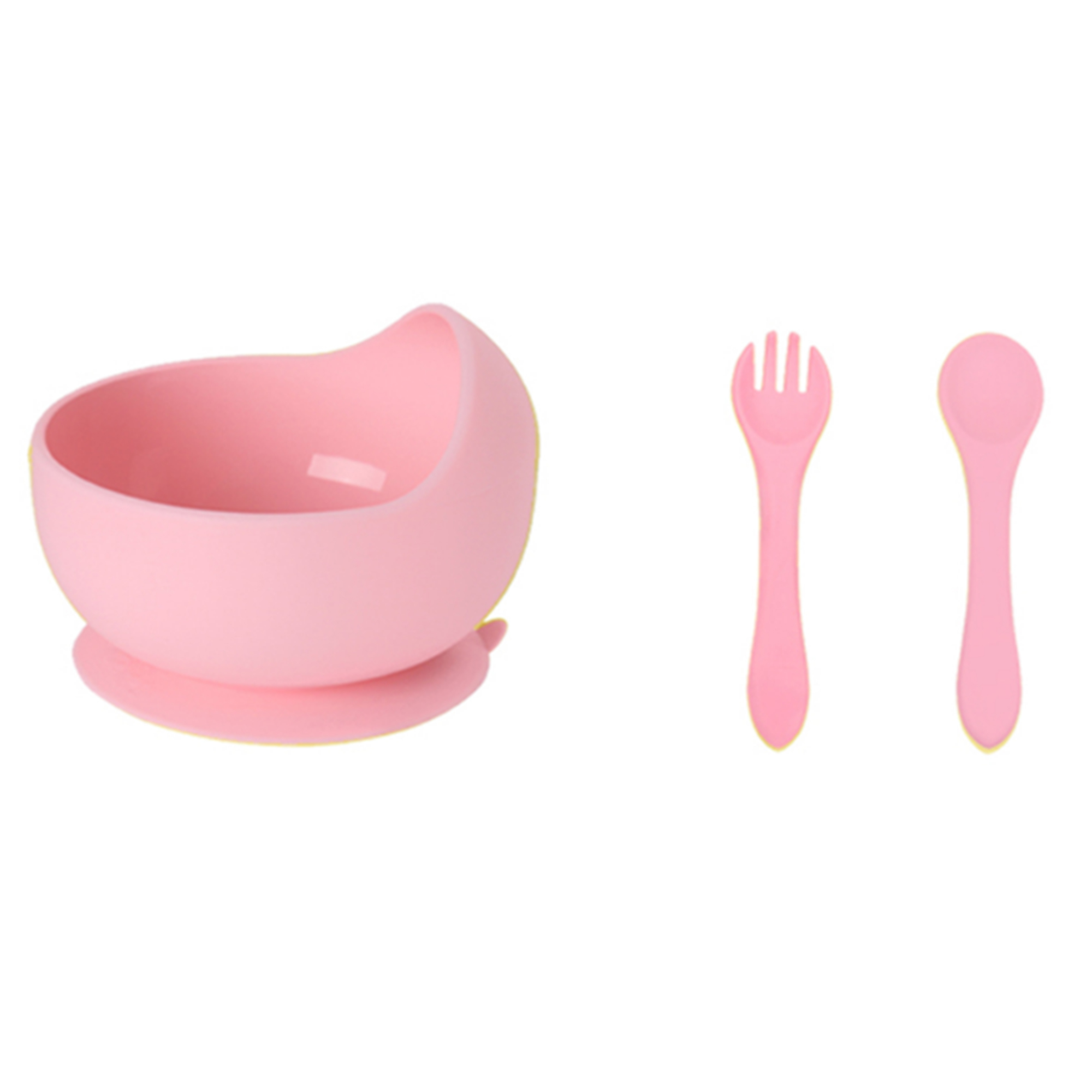 Colorful Toddler Suction Cup Silicone Bowl Set 18