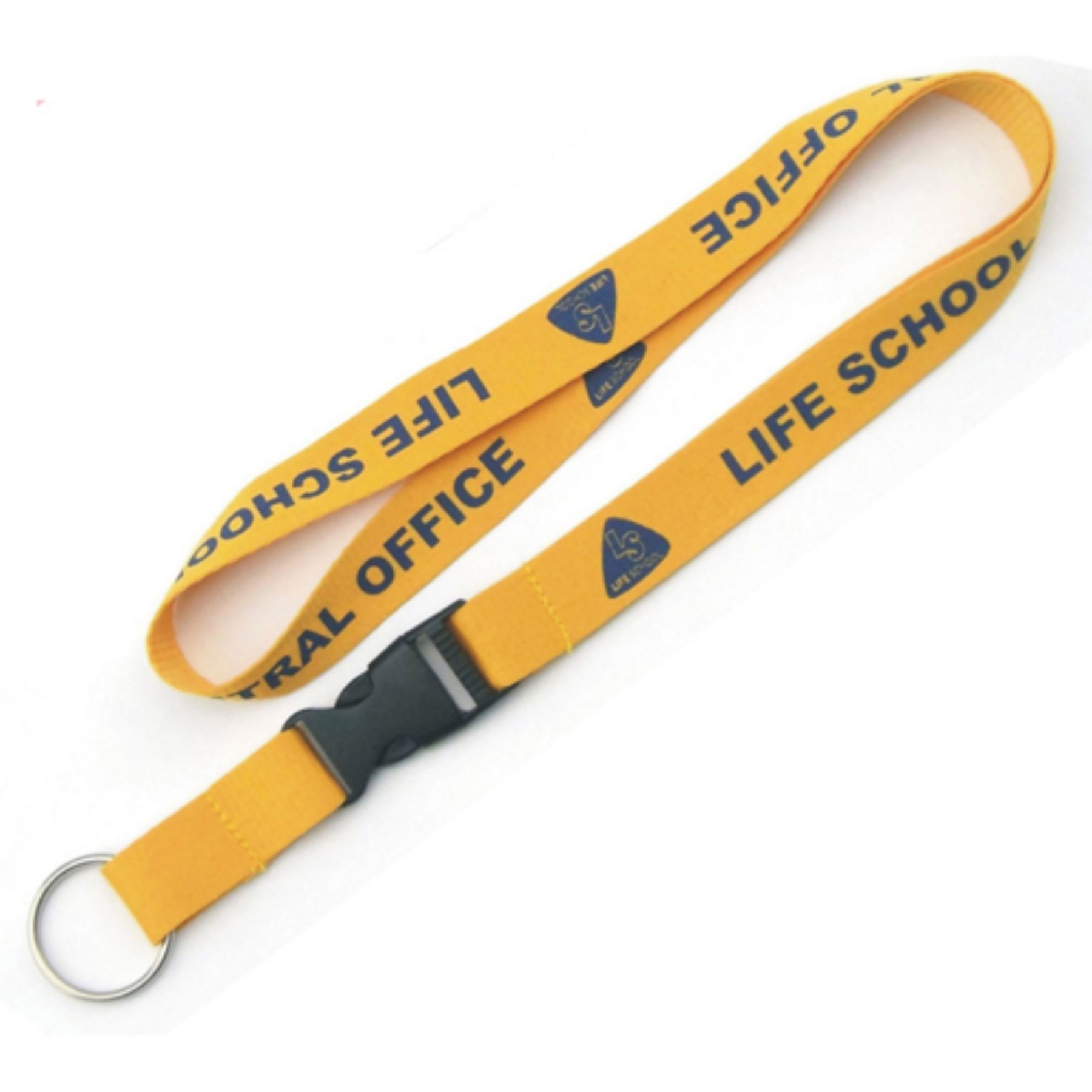 Polyester Lanyards with Detachable Buckle Release