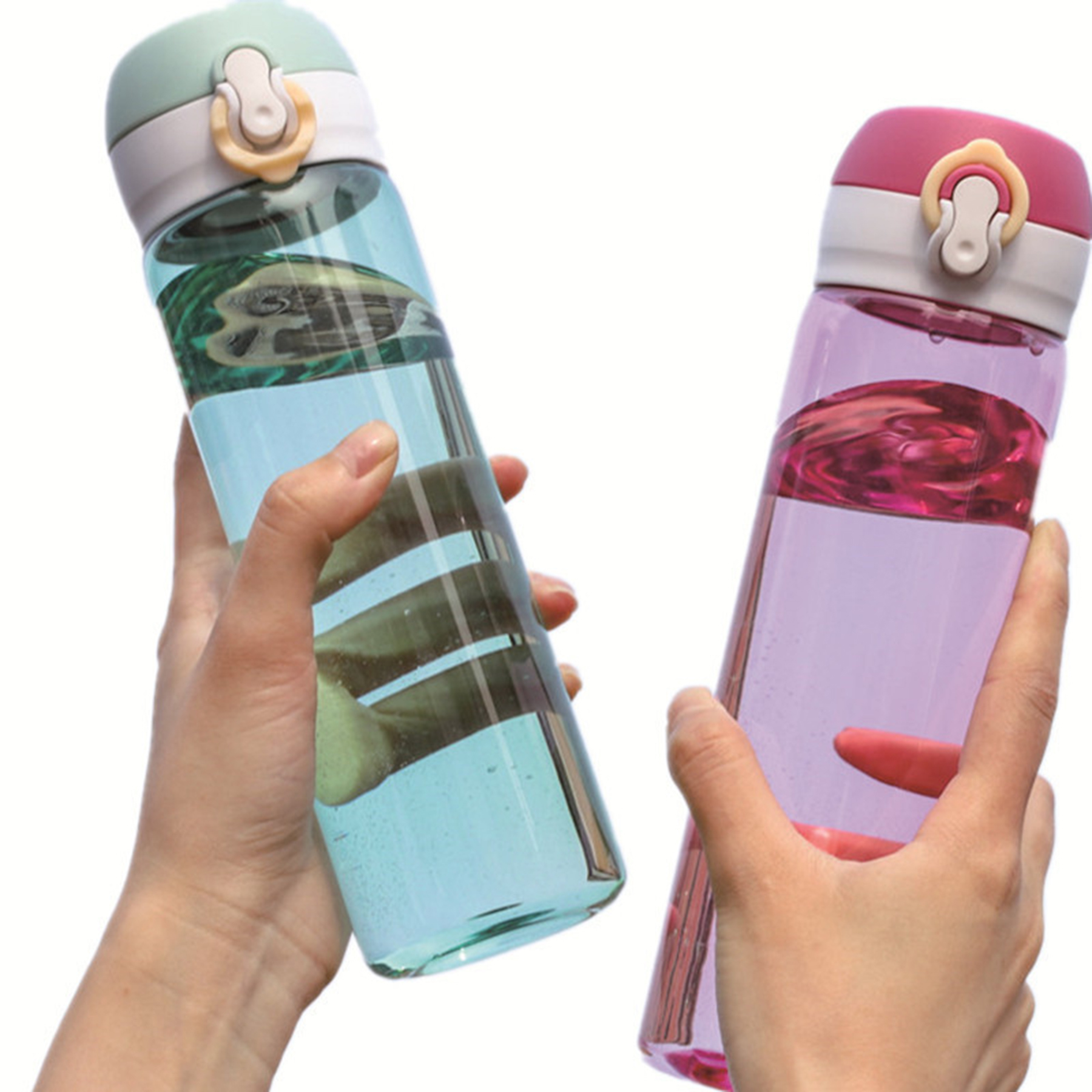 Clear Reusable Water Bottle