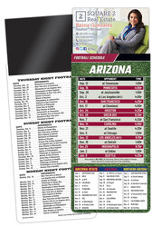 Magna-Card Business Card Magnet Football Schedules (3.5x9)